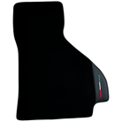 Black Floor Mats for Ferrari 512 TR 1992-1994 with Leather | Italian Edition - AutoWin