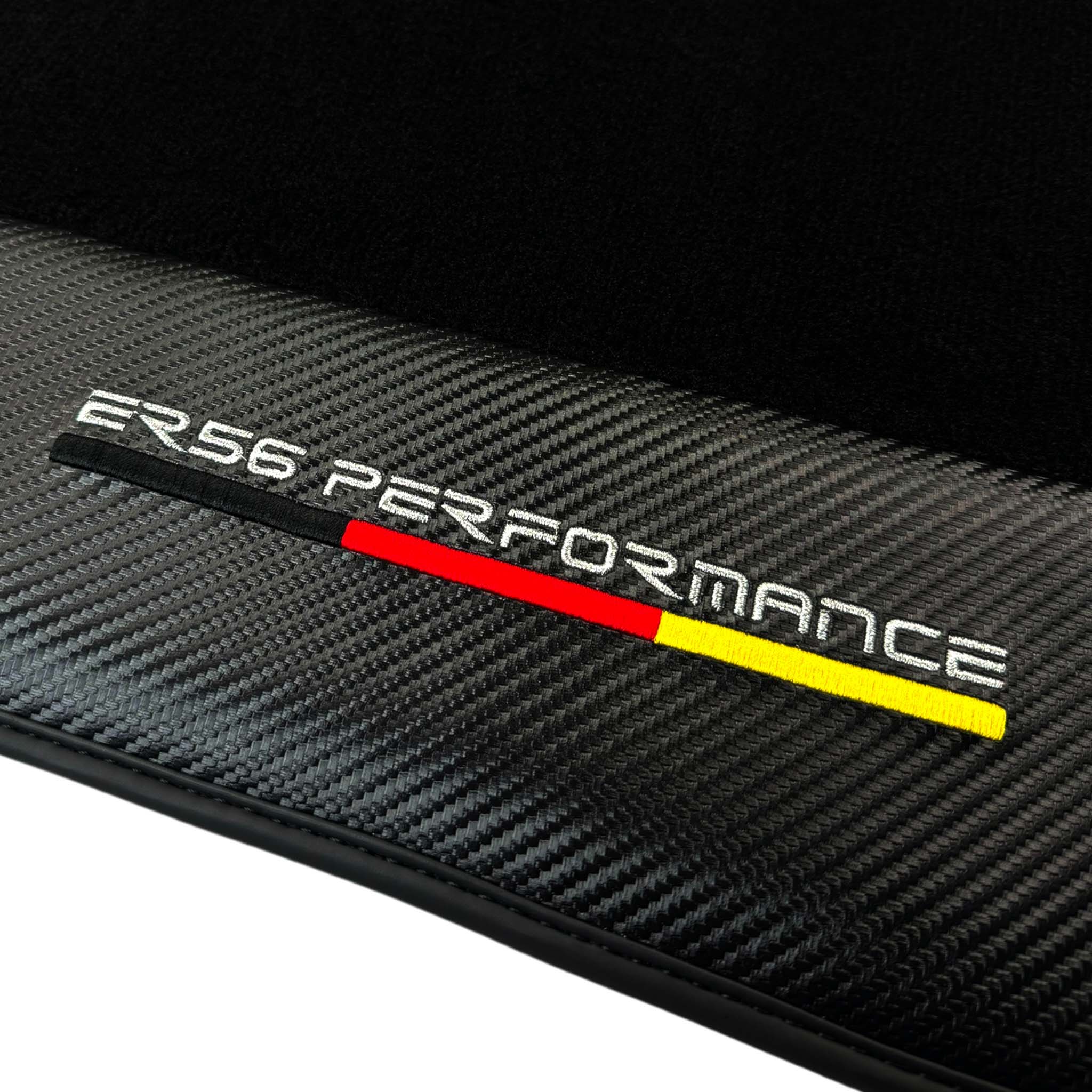 Black Floor Mats for Audi A6 - C7 Allroad Quattro (2012-2019) | ER56 Performance