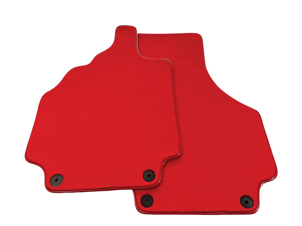 Customizable Red Floor Mats for Audi R8 2007-2015 - AutoWin