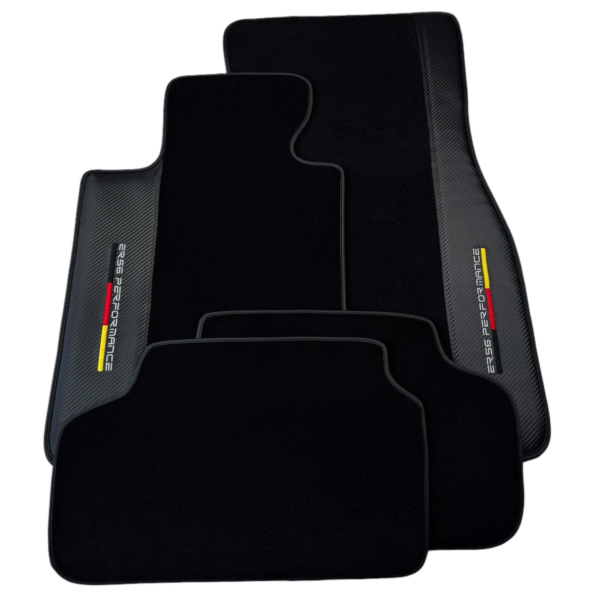 Black Floor Mats For BMW 6 Series F13 2-door Coupe | ER56 Performance | Carbon Edition