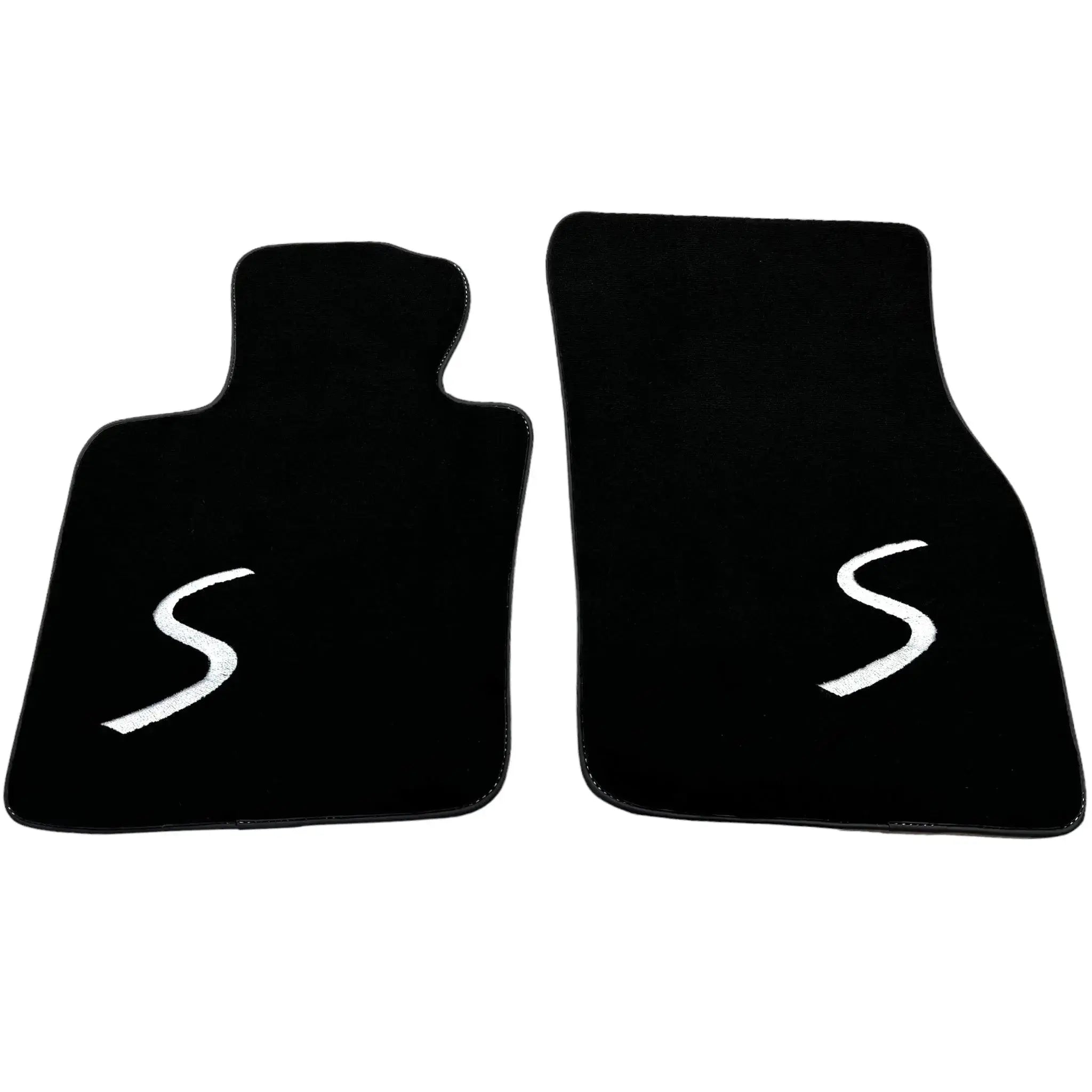 Black Floor Mats for Mini Countryman F60 Hybrid (2020-2023) - AutoWin