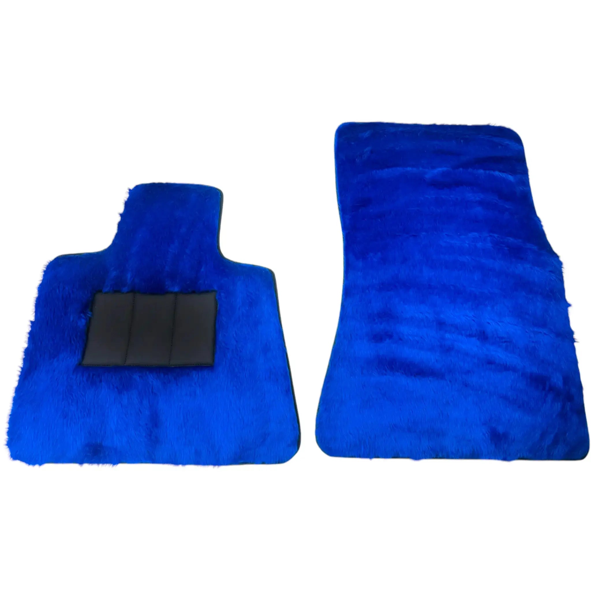 Blue Sheepskin Floor Mats for Rolls-Royce Dawn (2016-2023) - AutoWin