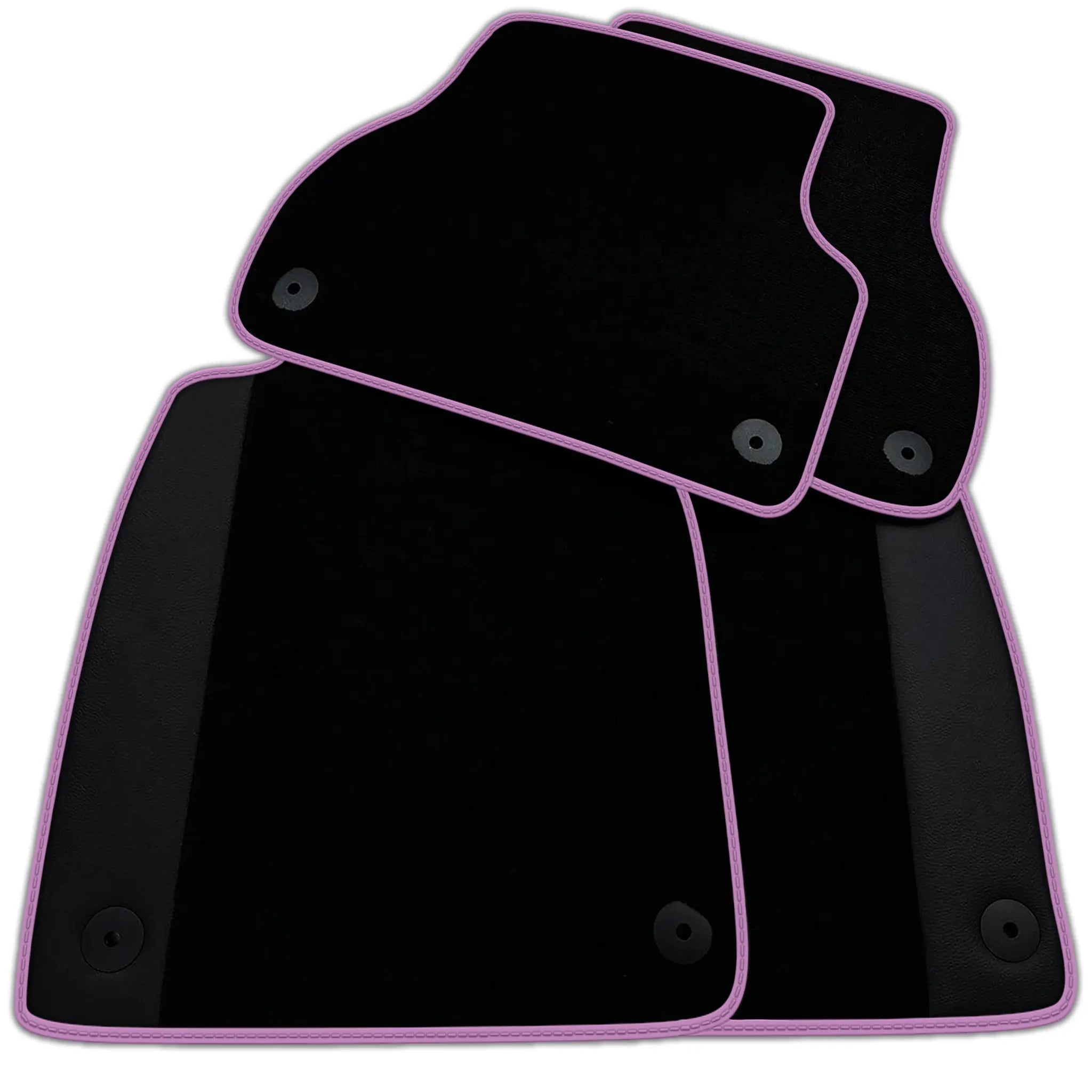 Customizable Black Floor Mats for Audi A3 - 5-door Sportback (2013-2020)