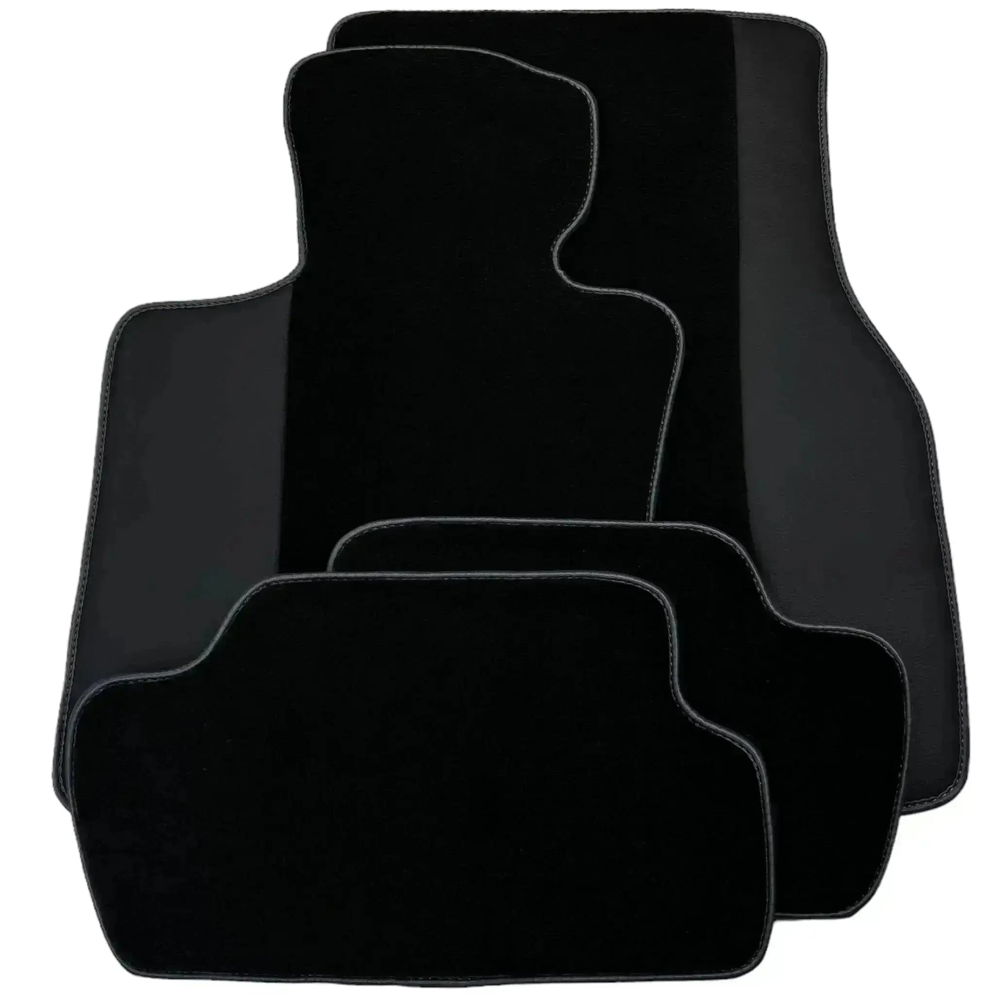 Customizable Black Floor Mats for Mini Countryman R60 (2010-2017) - AutoWin