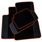 Customizable Black Mats For BMW 2 Series F23 Convertible With Leather