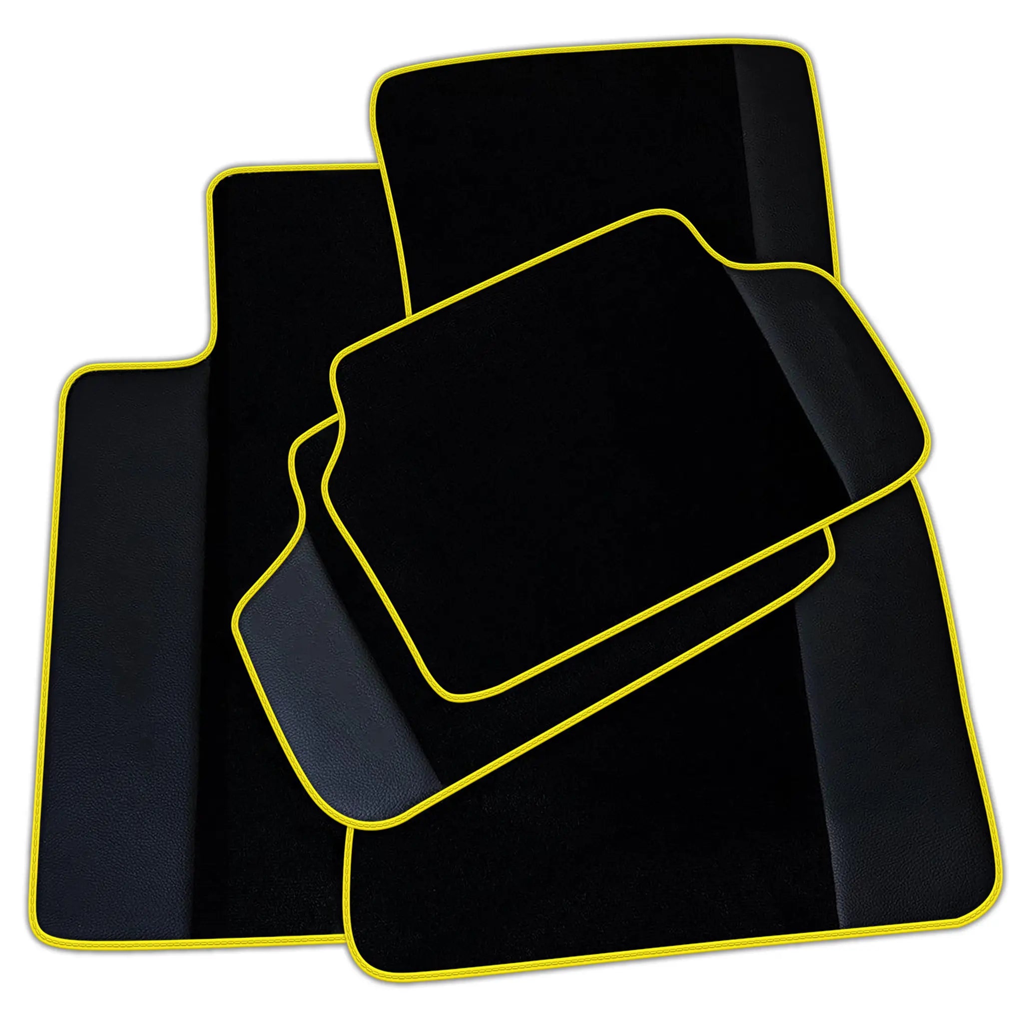 Customizable Black Mats For BMW 3 Series E36 Convertible With Leather