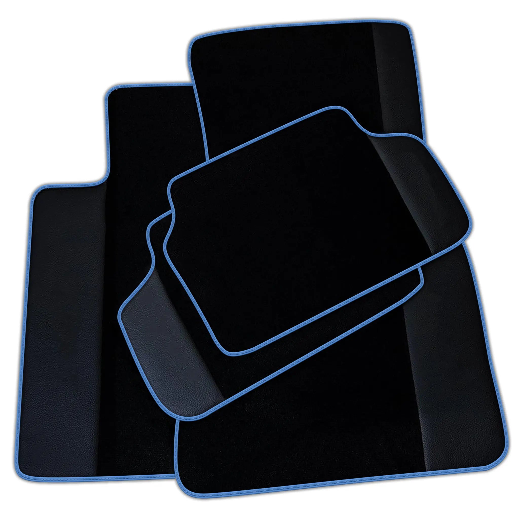 Customizable Black Mats For BMW 3 Series E46 Convertible With Leather