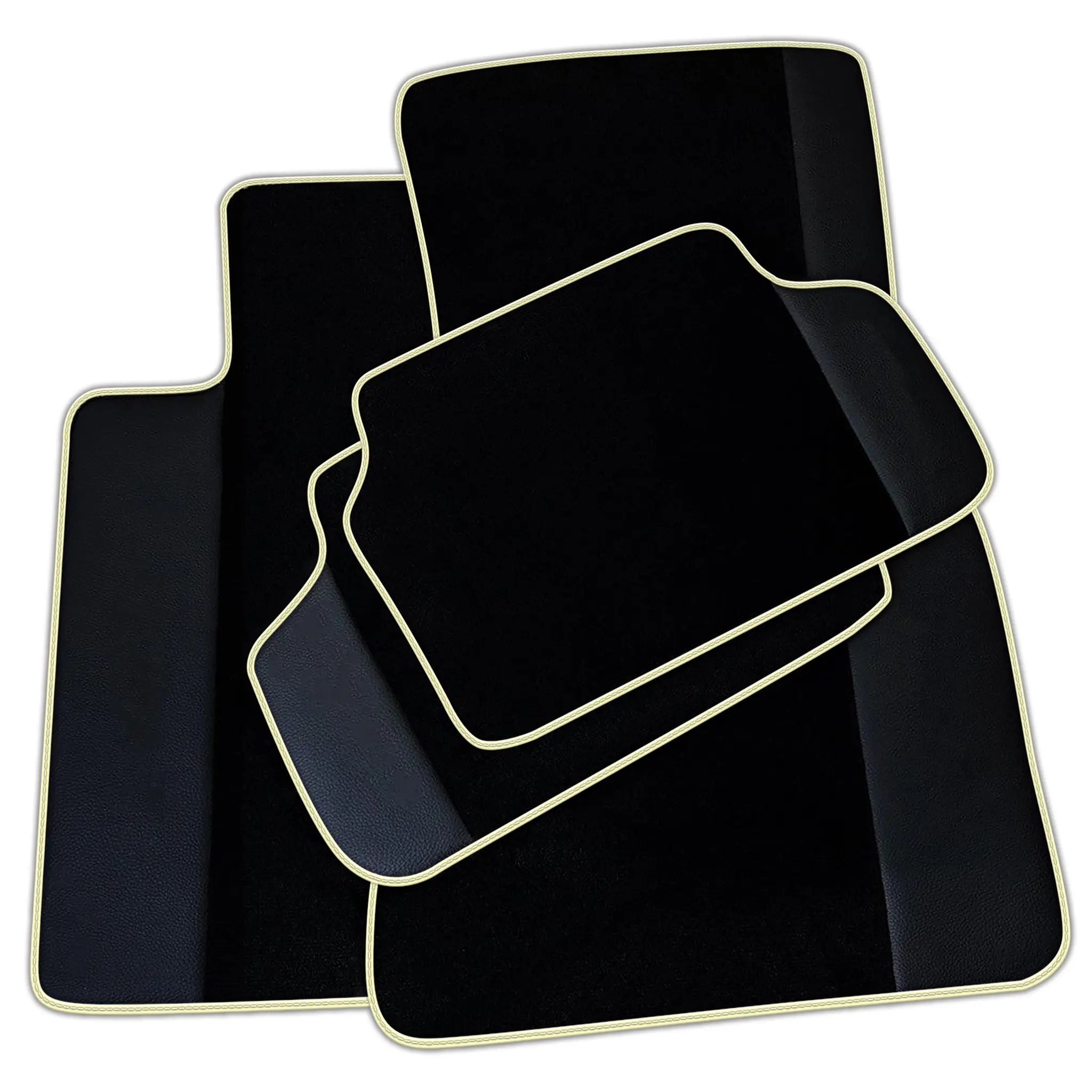 Customizable Black Mats For BMW 3 Series E46 Convertible With Leather