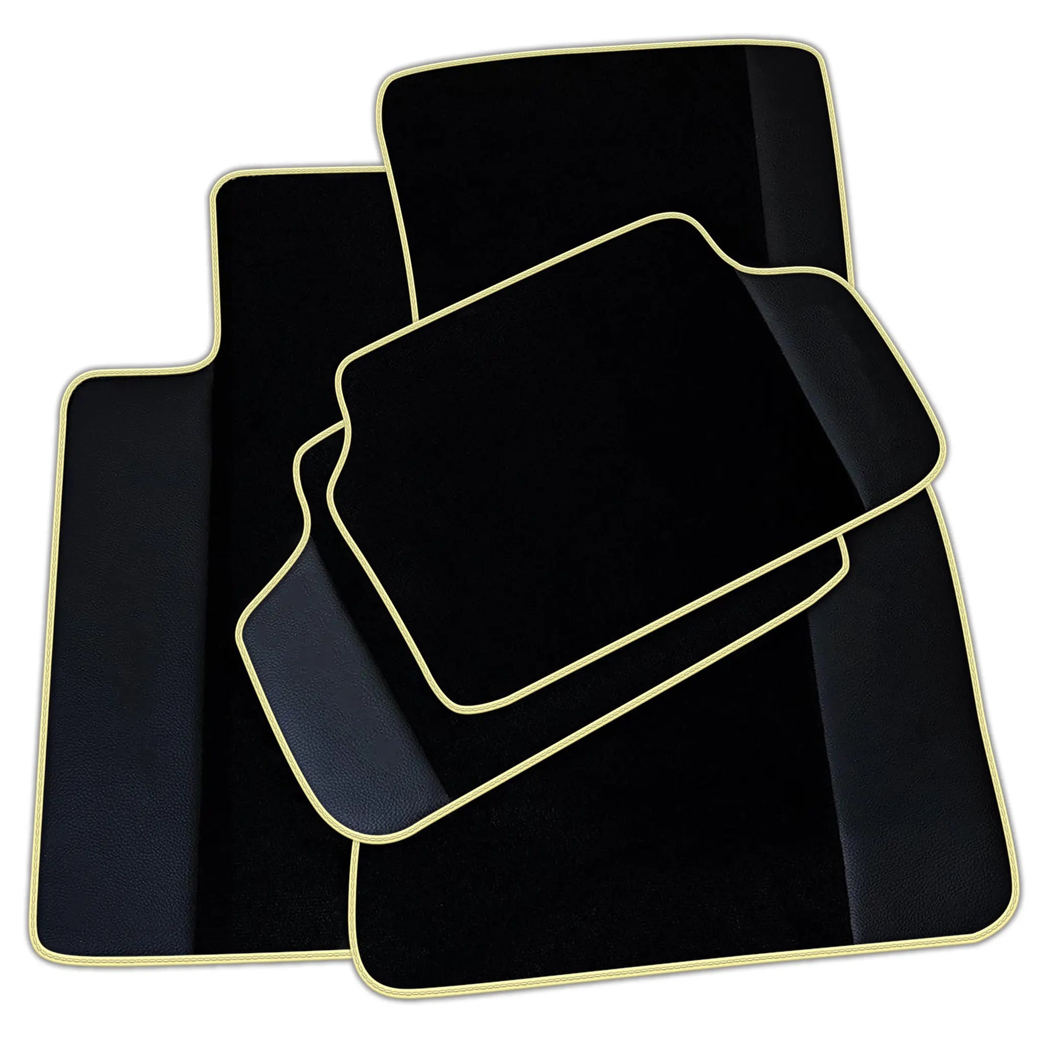 Customizable Black Mats For BMW 5 Series G31 Wagon With Leather