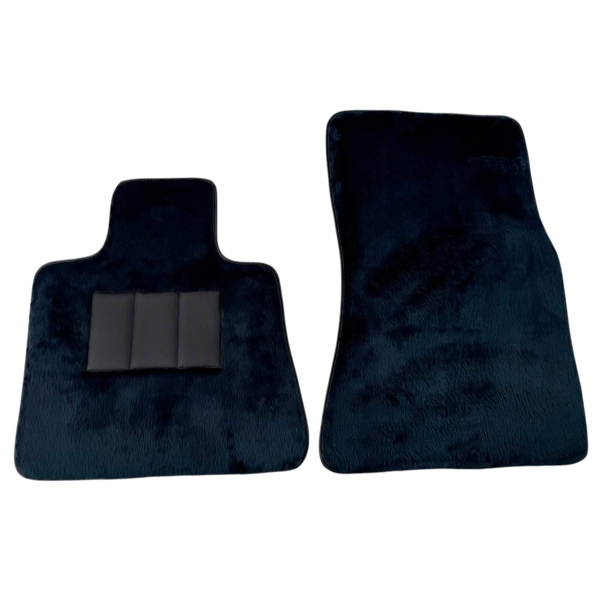 Dark Blue Sheepskin Floor Mats for Rolls-Royce Cullinan (2018-2025)