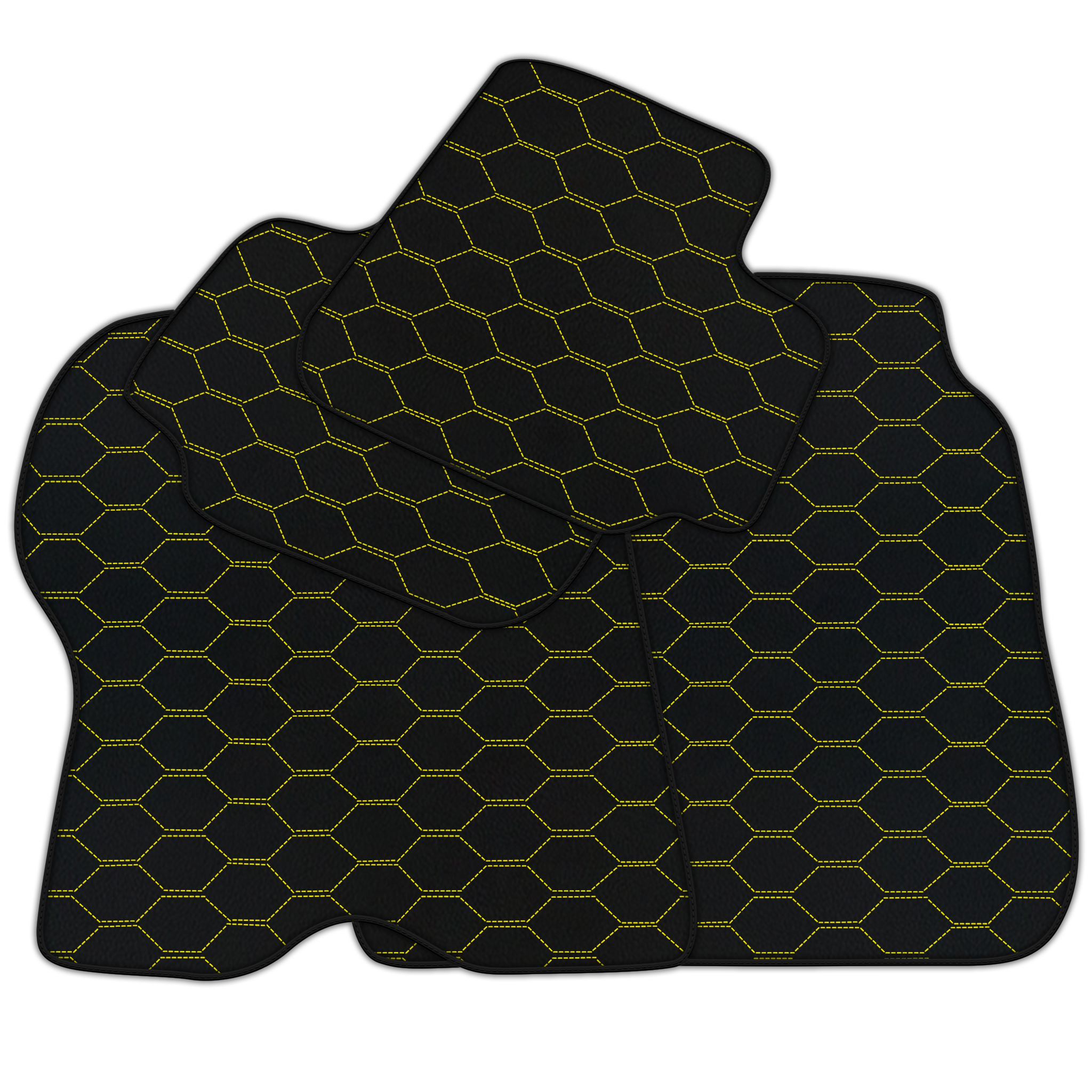 Customizable Divario Pattern Floor Mats for Ferrari GTC4 Lusso (2016-2023)