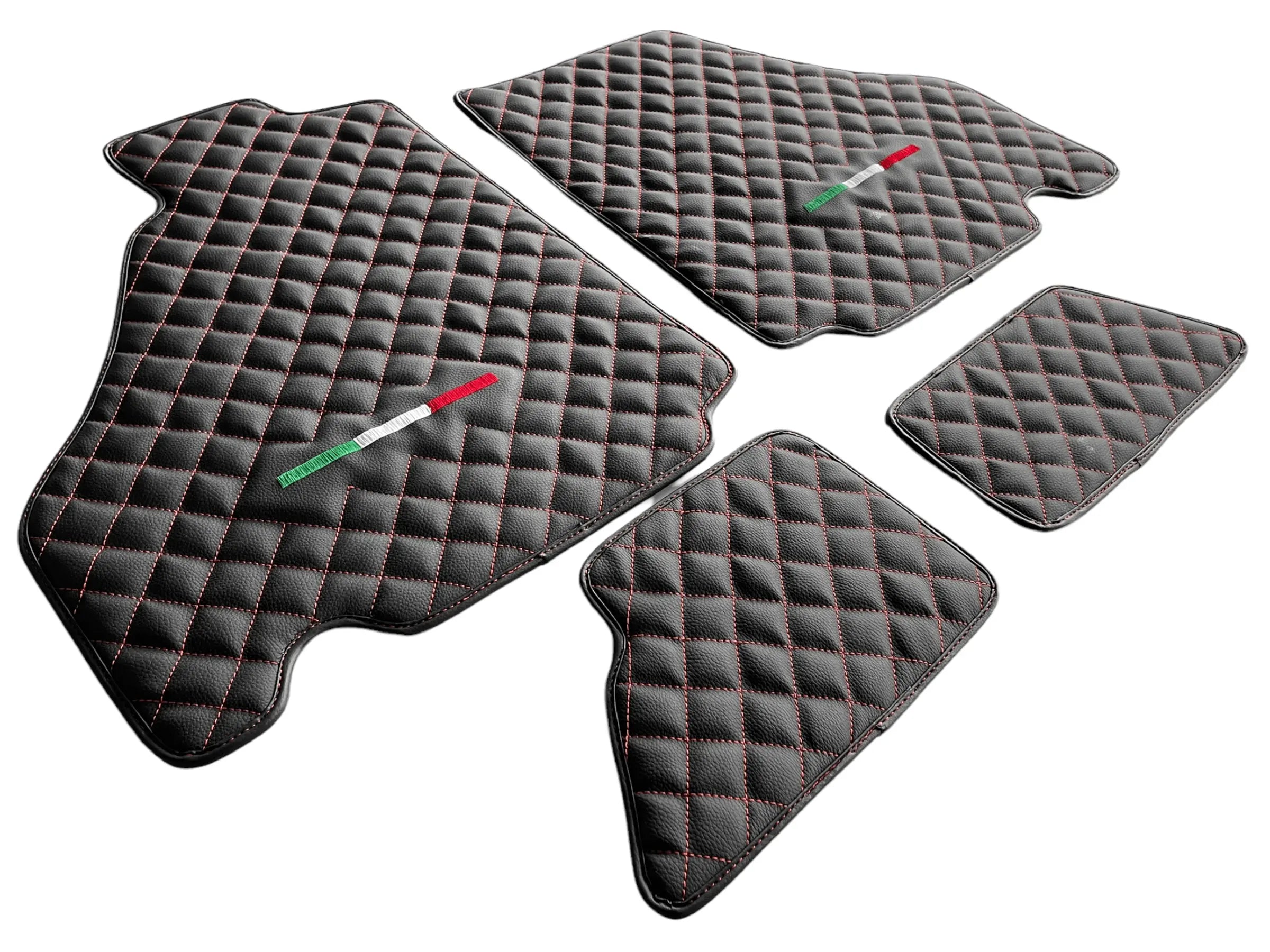 Floor Mats For Ferrari 360 2000-2008 Leather Autowin Brand - AutoWin