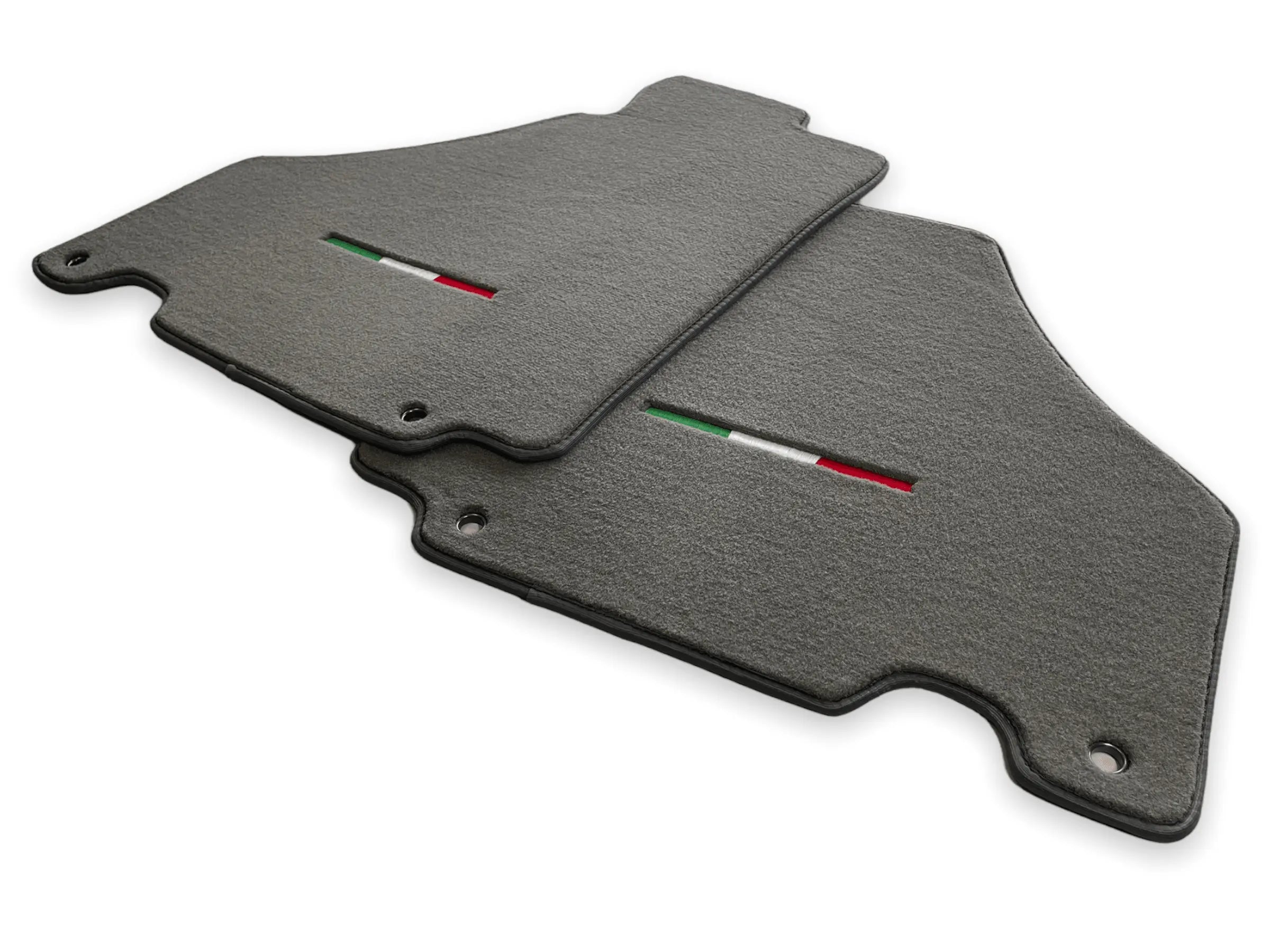 Floor Mats For Ferrari 360 Modena 1999-2005 Gray Autowin Brand Italian Edition - AutoWin