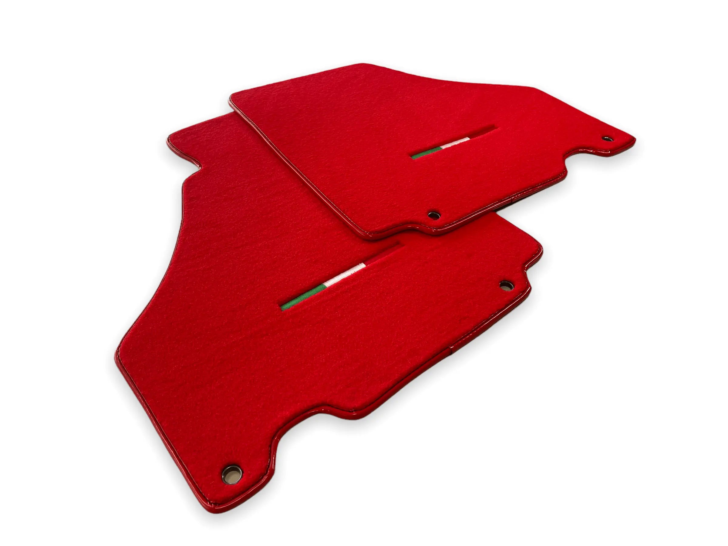 Floor Mats For Ferrari 360 Modena 1999-2005 Red Autowin Brand Italian Edition - AutoWin