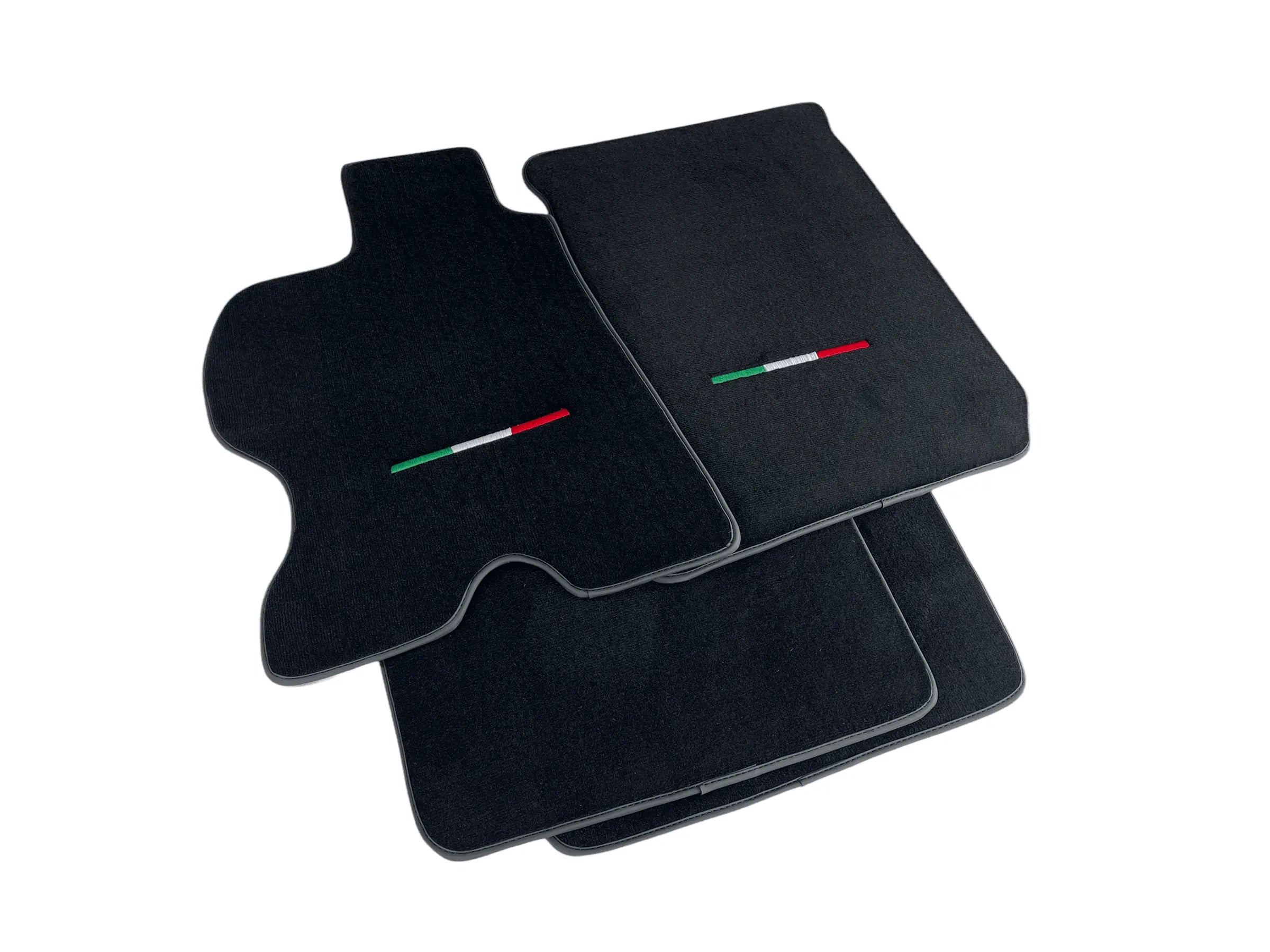 Floor Mats For Ferrari FF 2011-2016 Black IT Edition - AutoWin