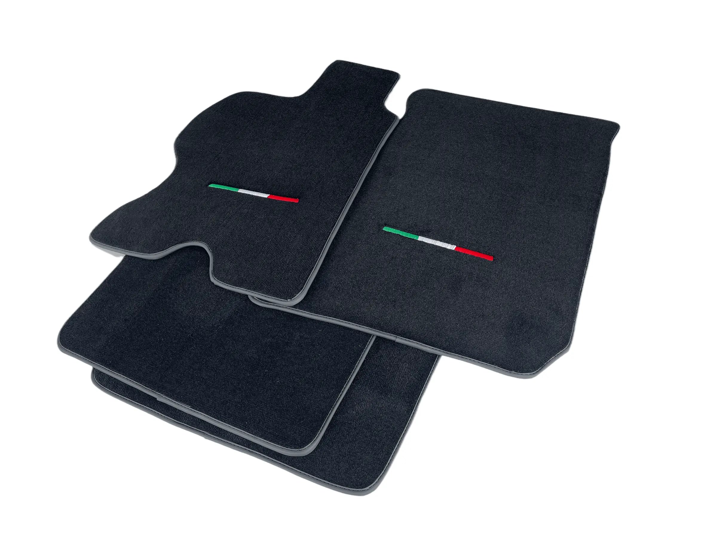 Floor Mats For Ferrari FF 2011-2016 Black IT Edition - AutoWin