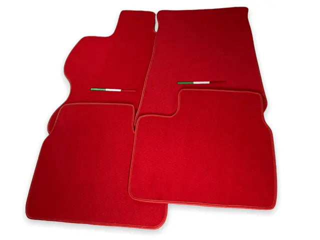 Floor Mats For Ferrari FF 2011-2016 RED Italy Edition - AutoWin