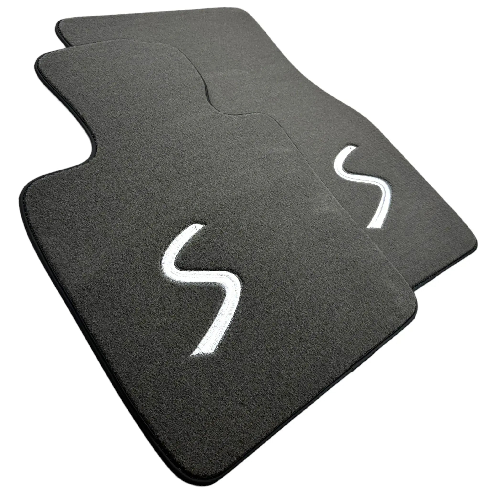 Grey Floor Mats for Mini Cabrio R52 Convertible (2004-2009)