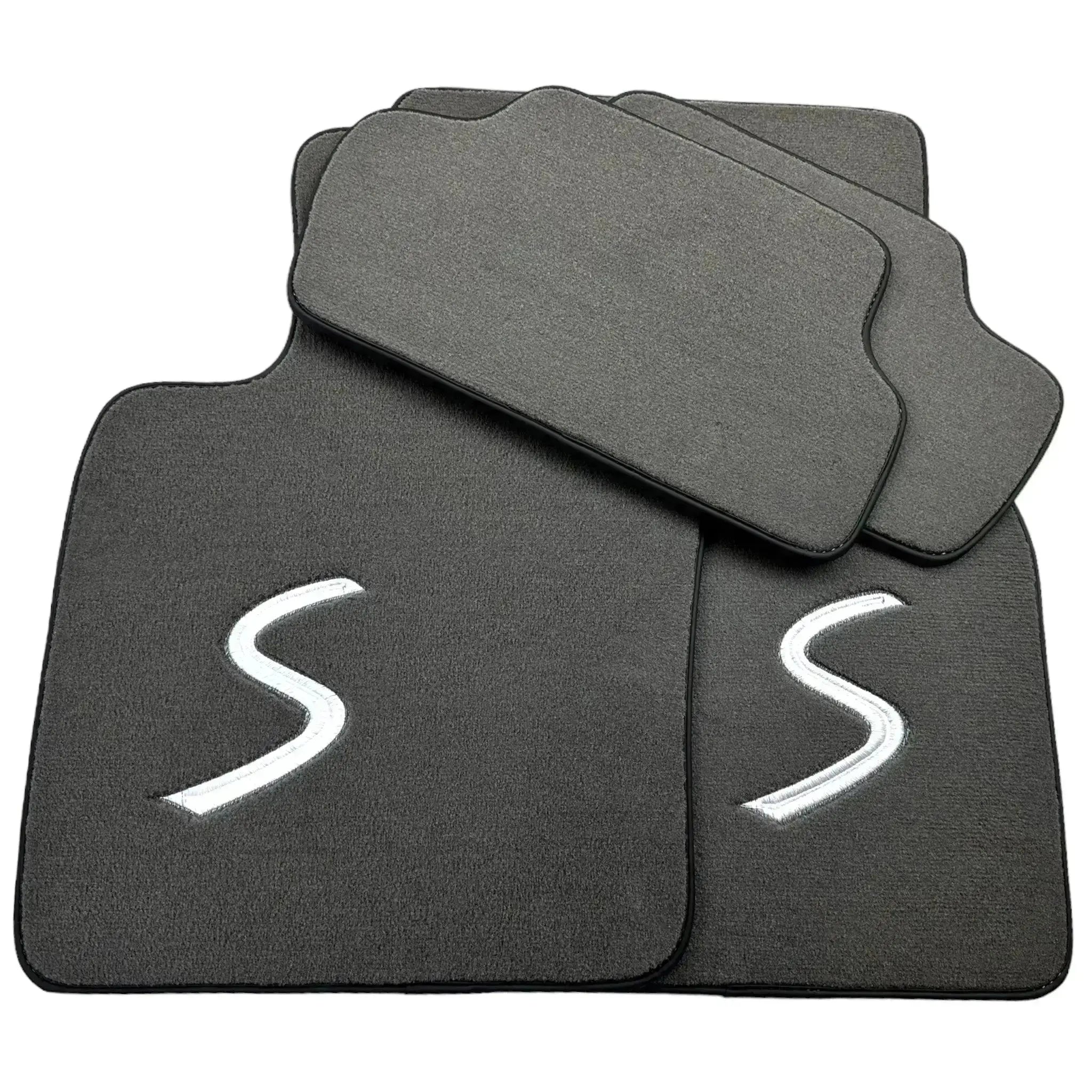 Grey Floor Mats for Mini Countryman F60 (2017-2023) - AutoWin