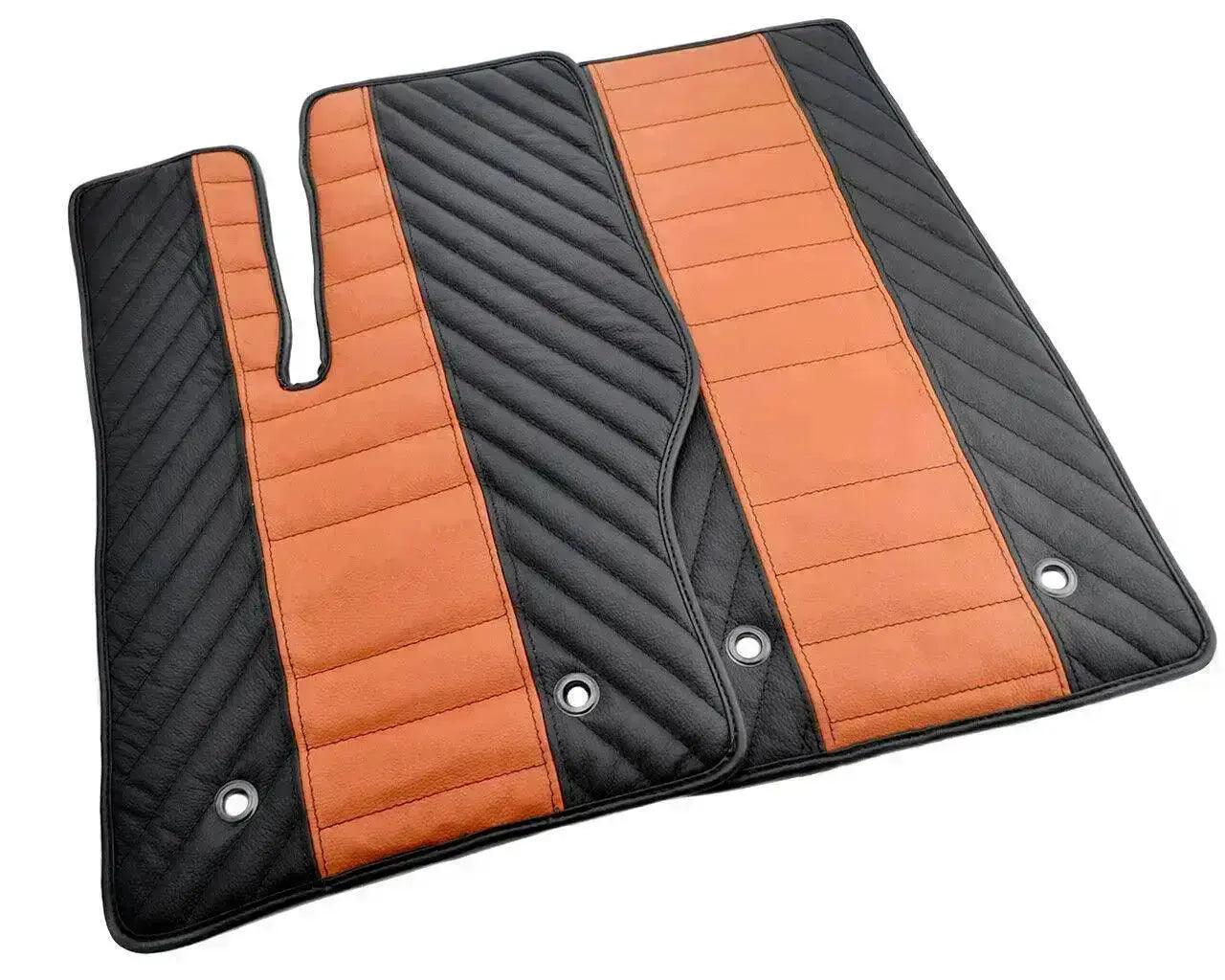 Floor Mats For Land Rover Defender 130 L663 (2022-2024) 5-7 Seater Autobiography Real Leather