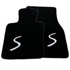 Black Floor Mats for Mini Cooper / One F56 3-Doors (2014-2023)