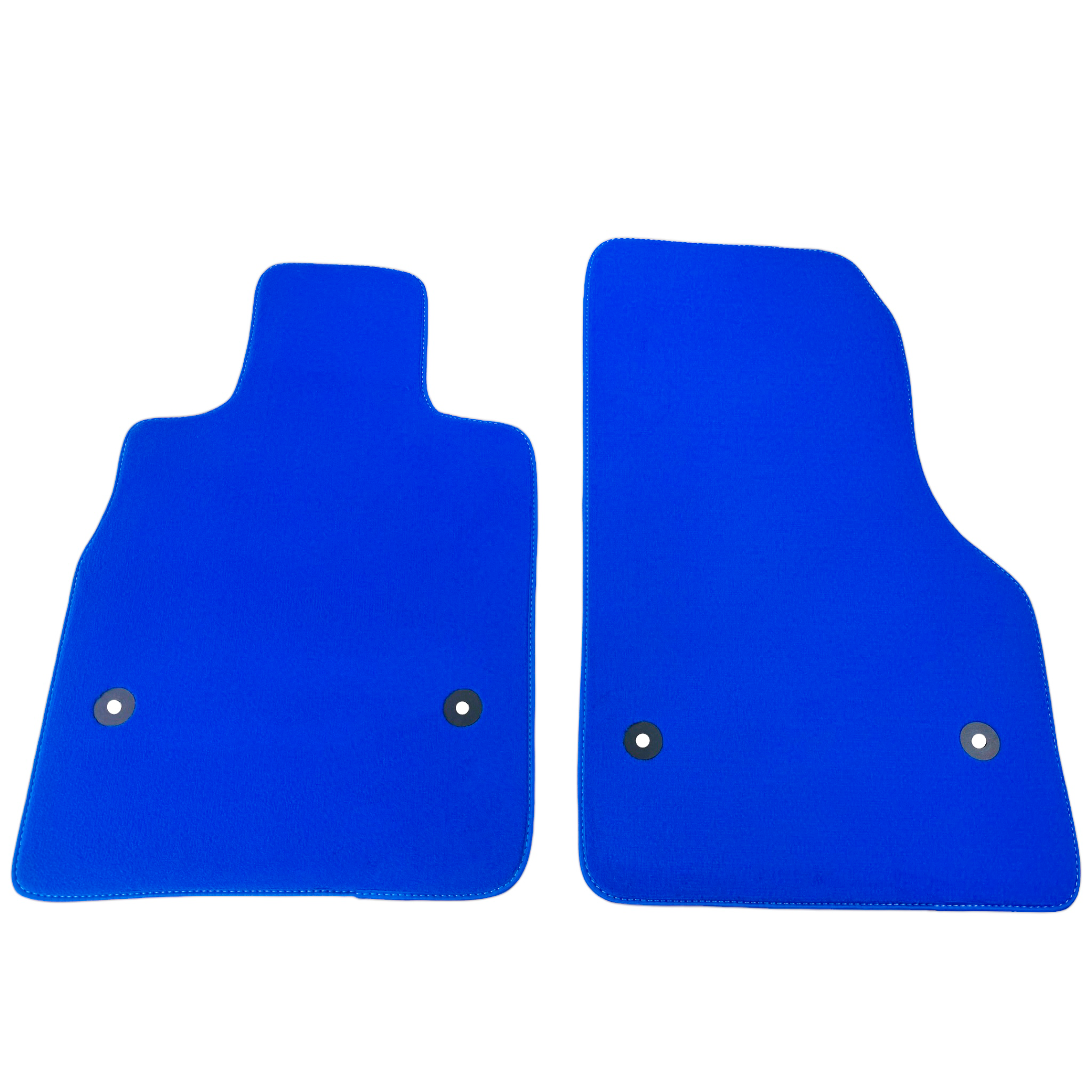 Blue Floor Mats For Chevrolet Corvette C8 (2020-2024) - AutoWin