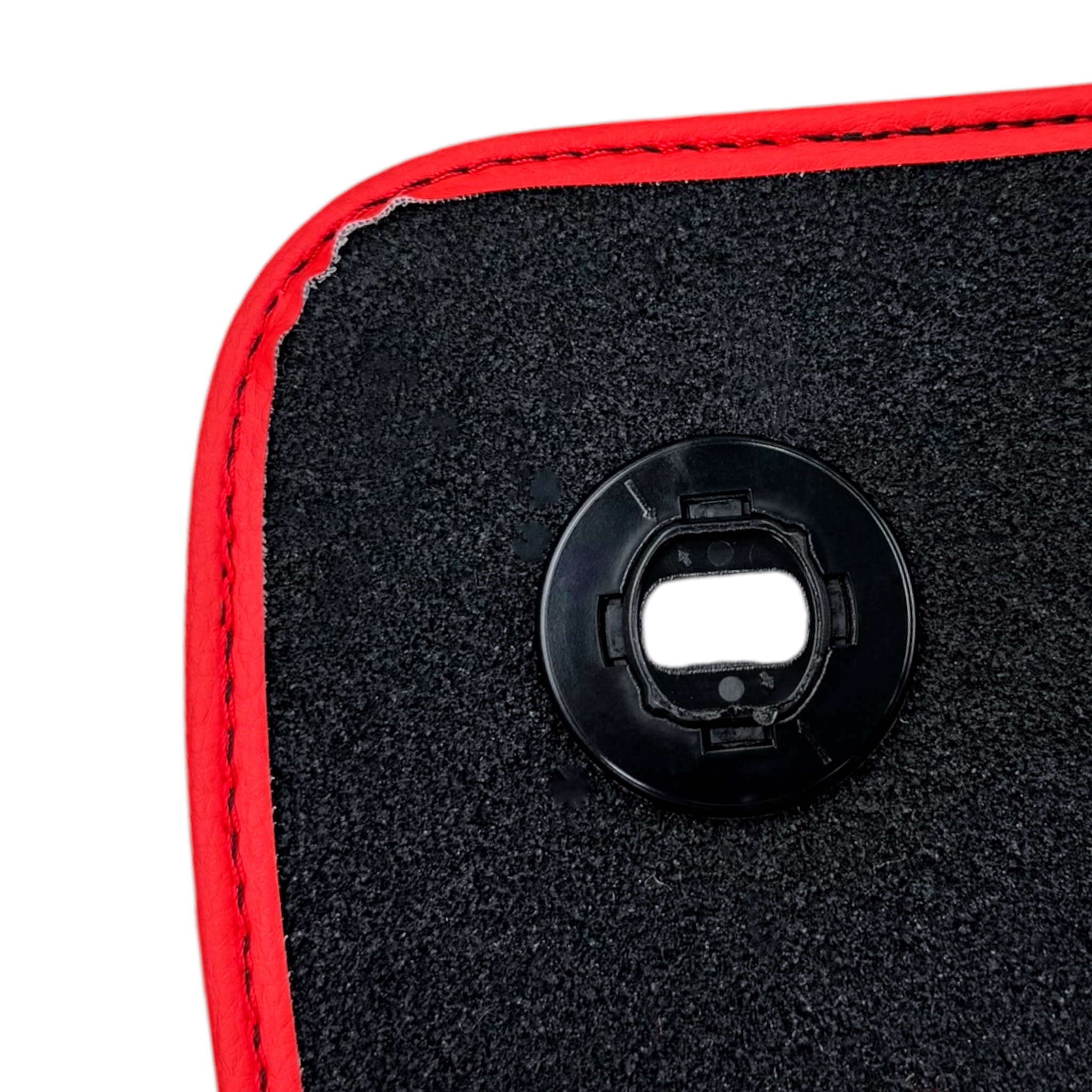 Red Floor Mats for Jaguar XE (2015-2019) - AutoWin