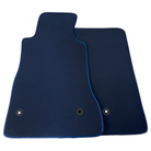 Dark Blue Floor Mats For Chevrolet Corvette C6 (2005-2013)