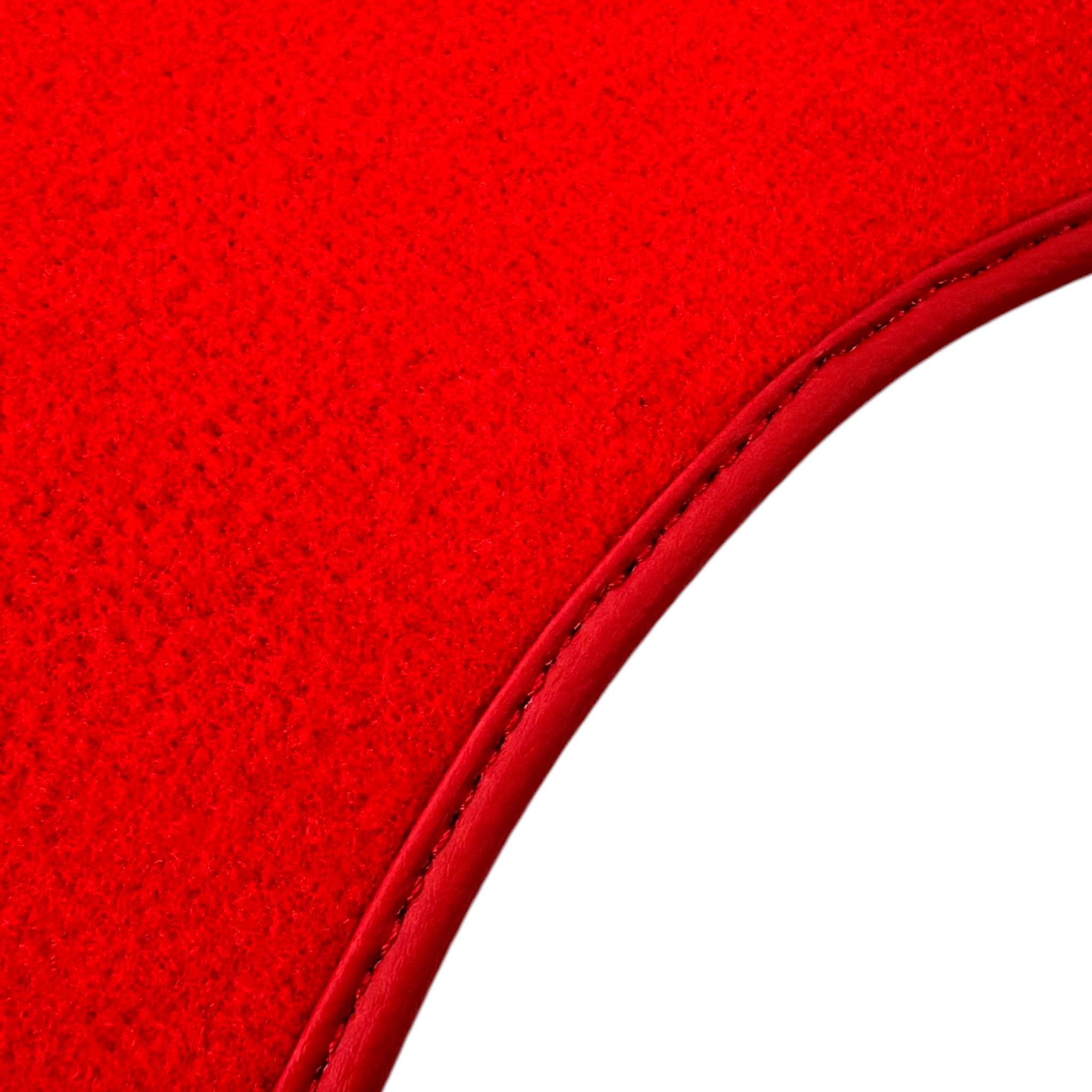 Red Floor Mats for Jaguar E-Pace (2021-2024) Plug-in Hybrid - AutoWin