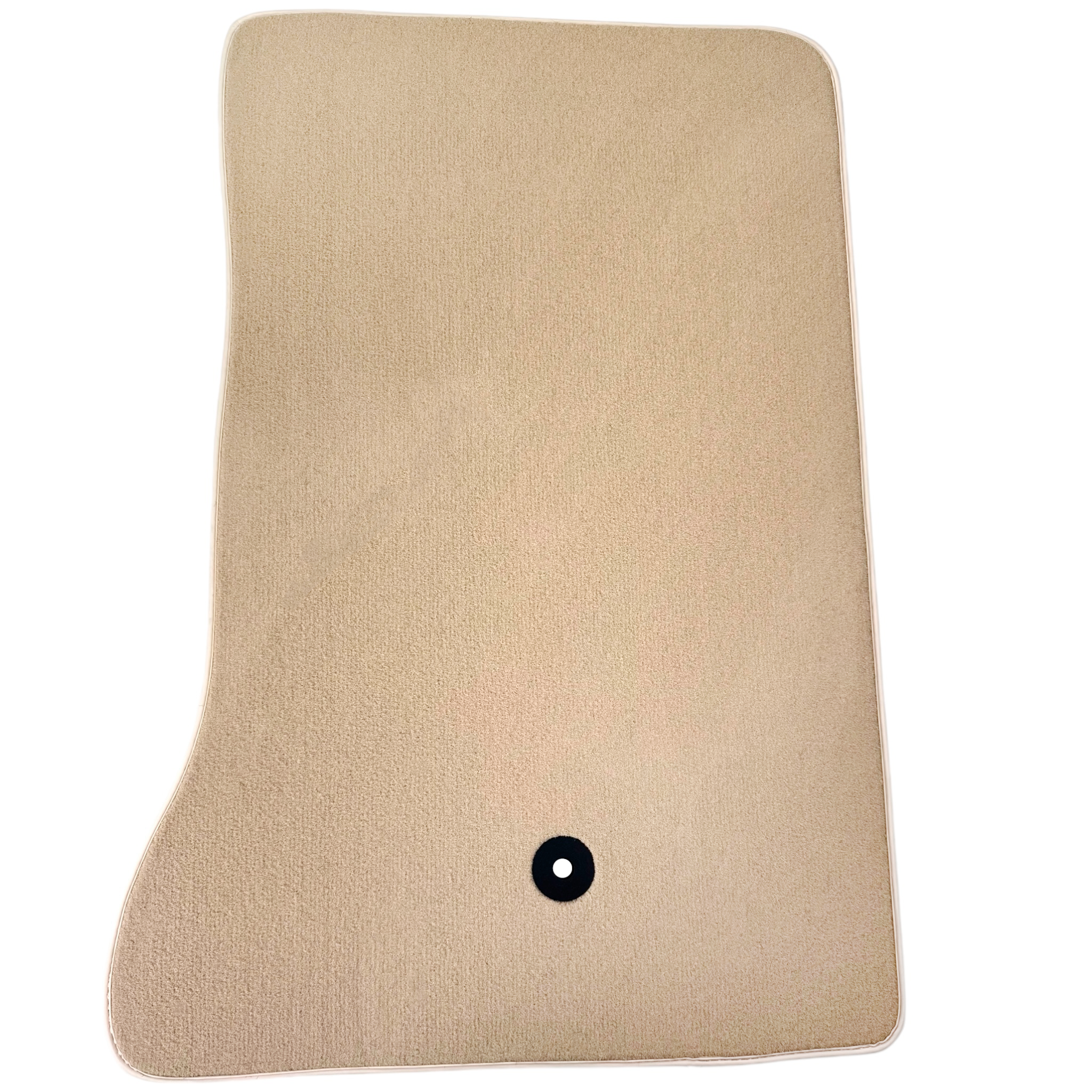 Beige Floor Mats for Chevrolet Corvette C6 (2005-2013) with Beige Trim