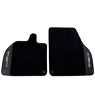 Luxury Black Leather Floor Mats for Lamborghini Revuelto 2024-25