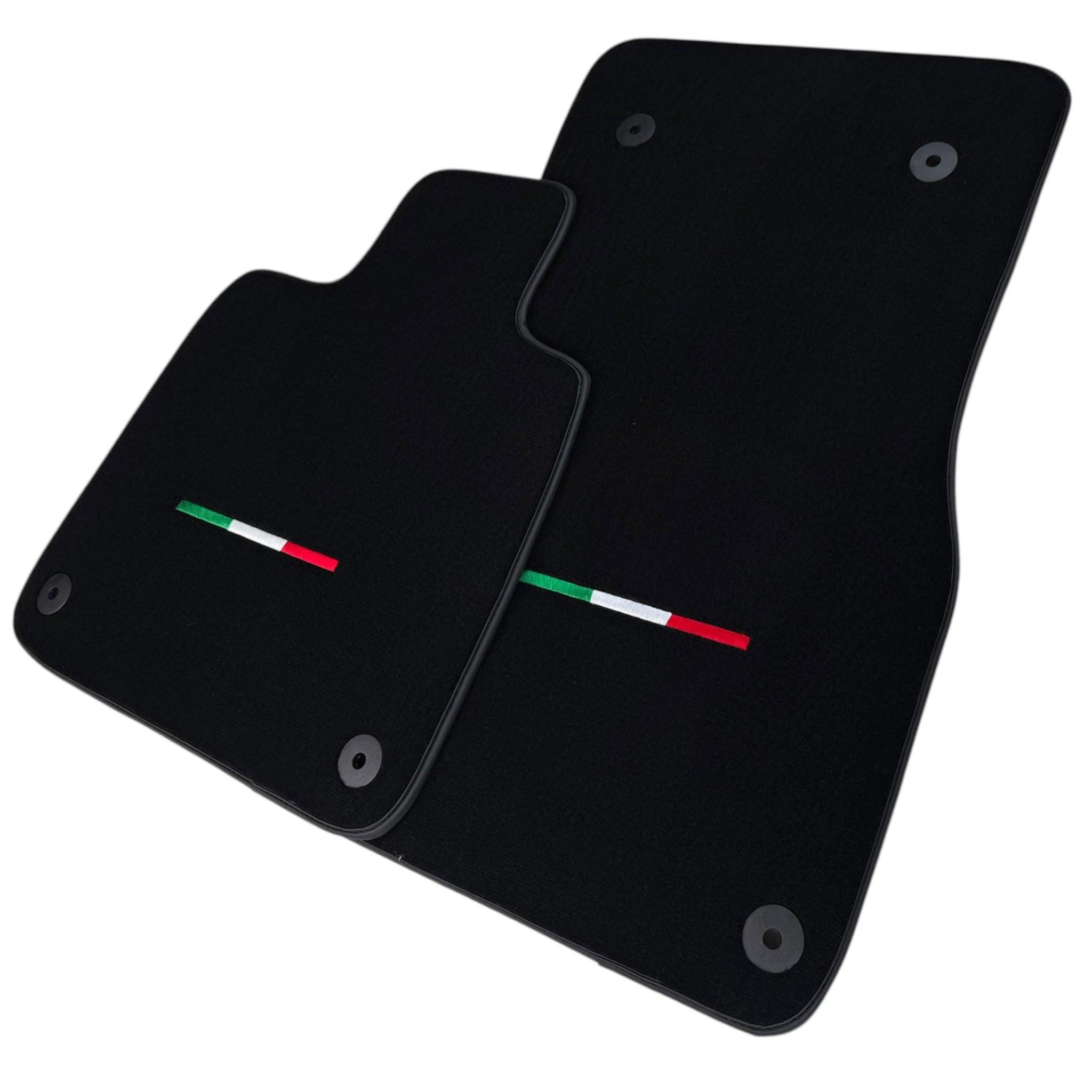 Black Floor Mats for Maserati Grecale | Italian Edition