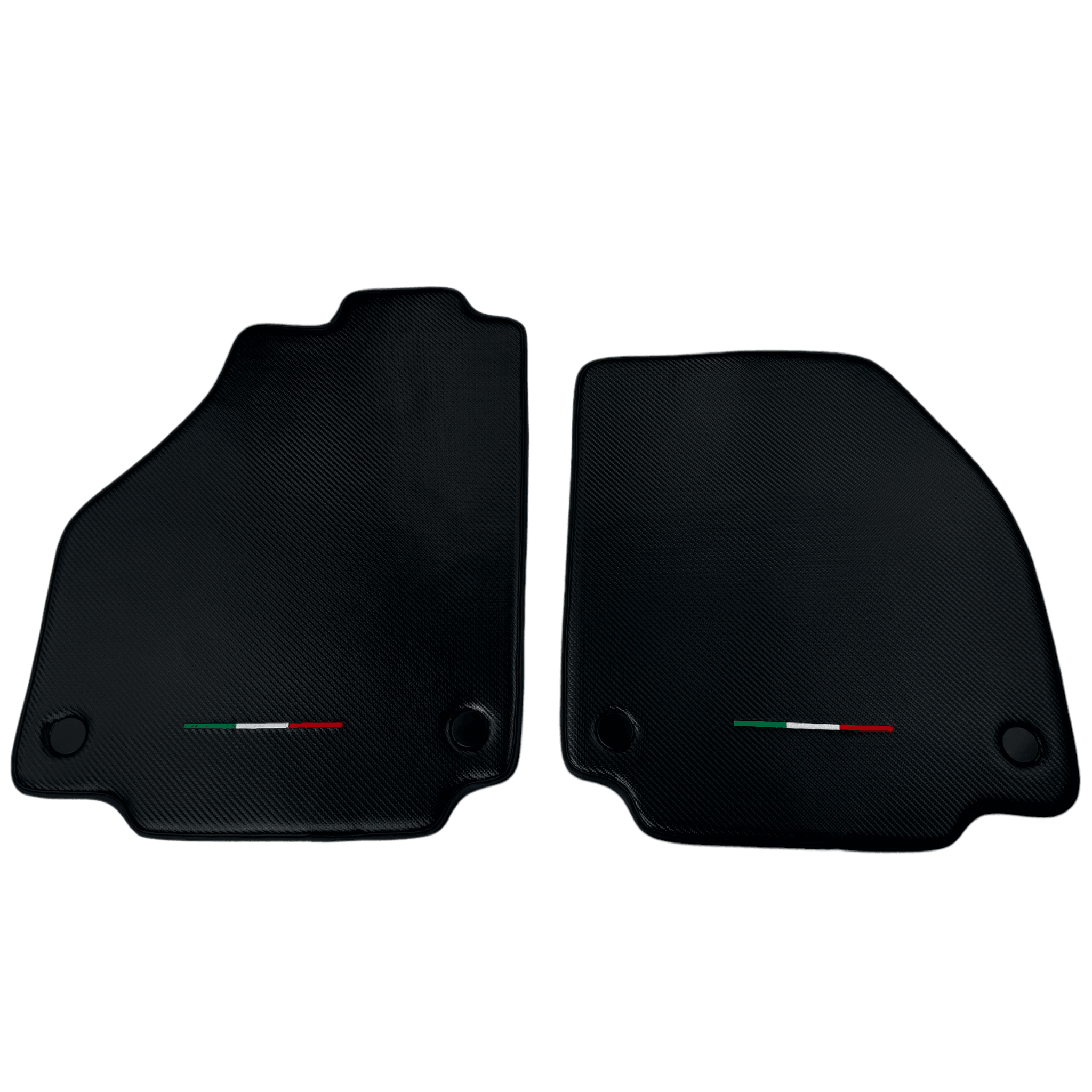 Floor Mats For Ferrari 488 GTB 2015-2022 Carbon Fiber AutoWin Brand Italian Edition - AutoWin