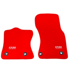 Red Floor Mats for Jaguar F-Pace (2016-2024) ER56 Design