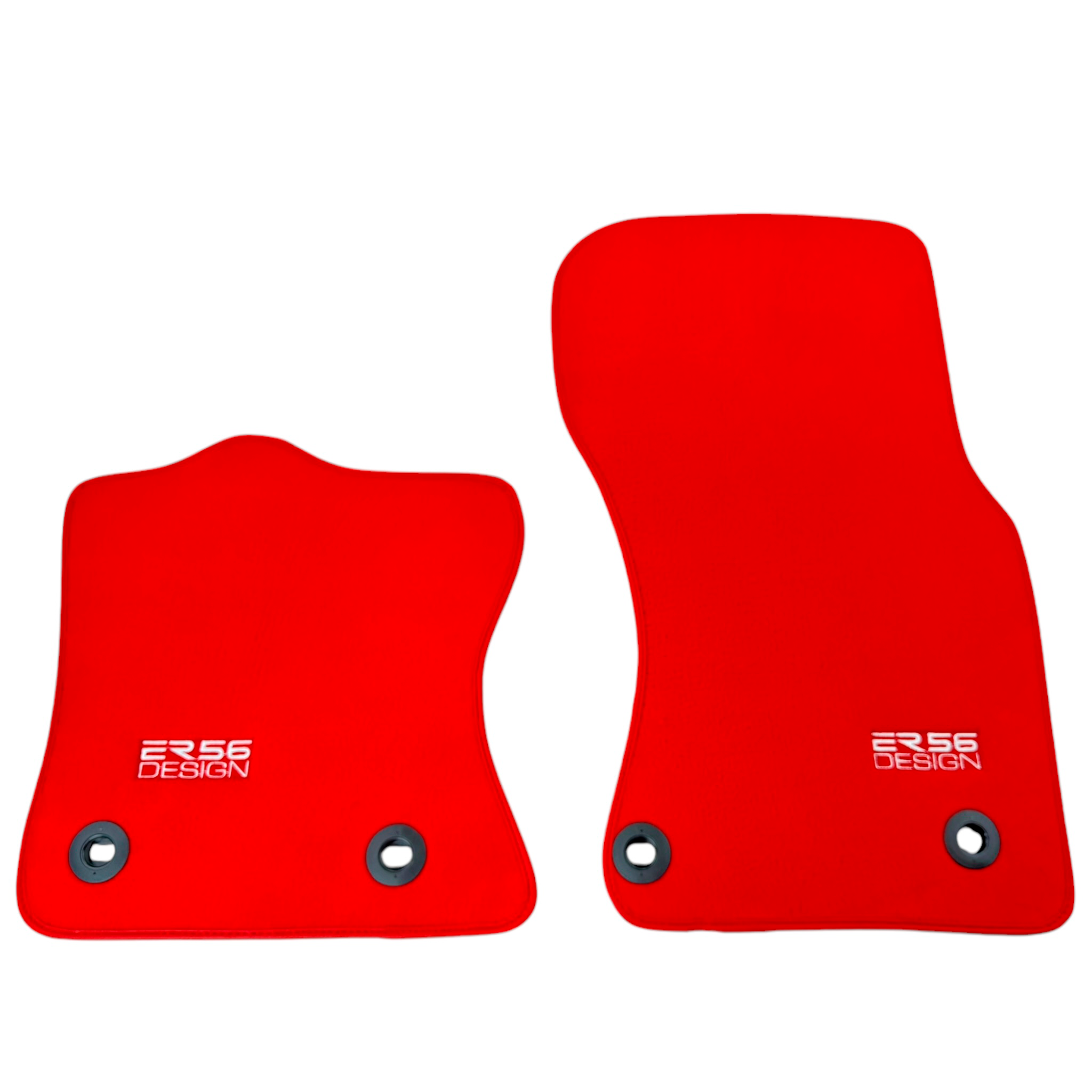 Red Floor Mats for Jaguar E-Pace (2018-2024) ER56 Design - AutoWin