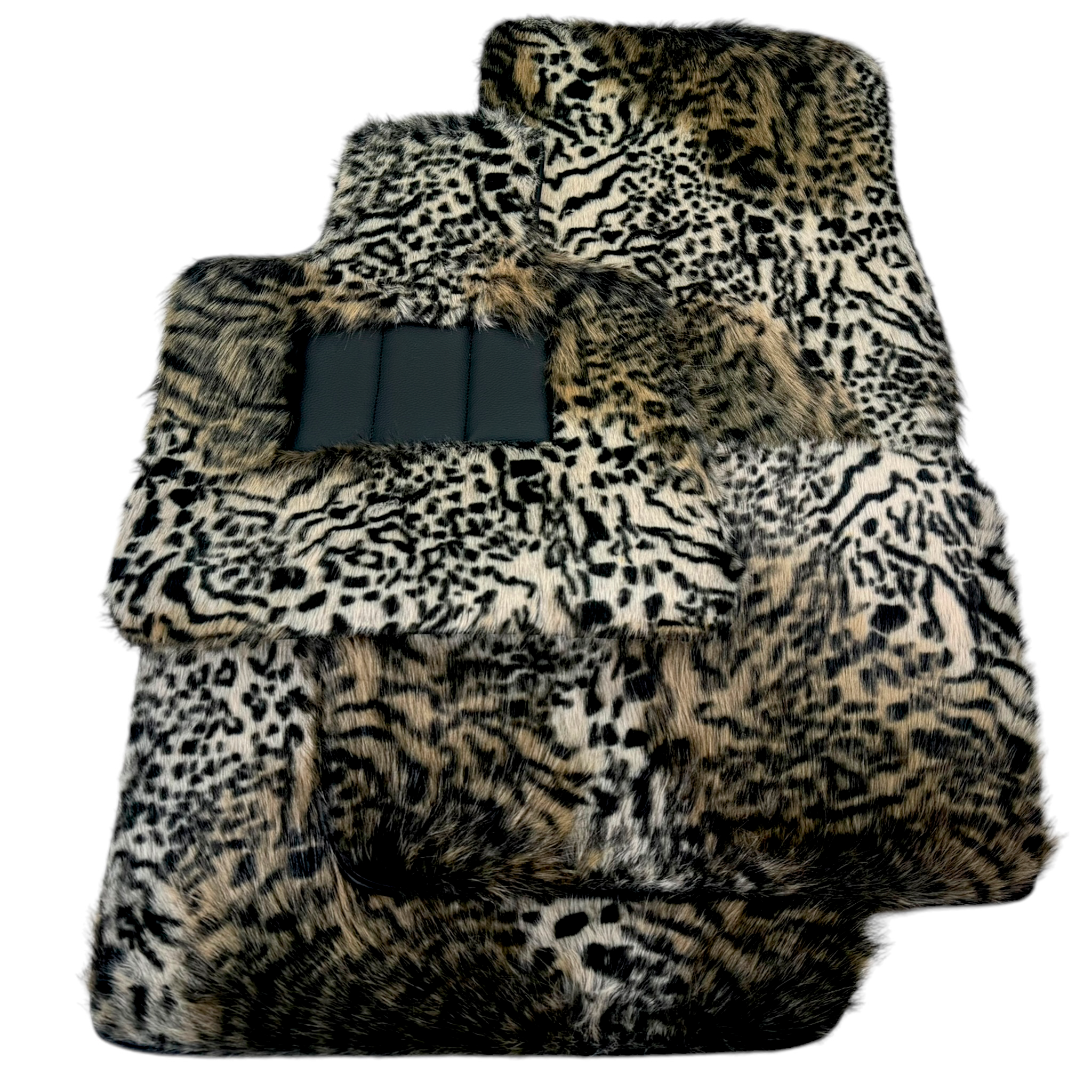 Leopard Fur Floor Mats for Rolls-Royce Phantom VIII (2017-2024) - AutoWin