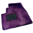 Purple Sheepskin Floor Mats for Rolls-Royce Phantom VIII (2017-2024) - AutoWin