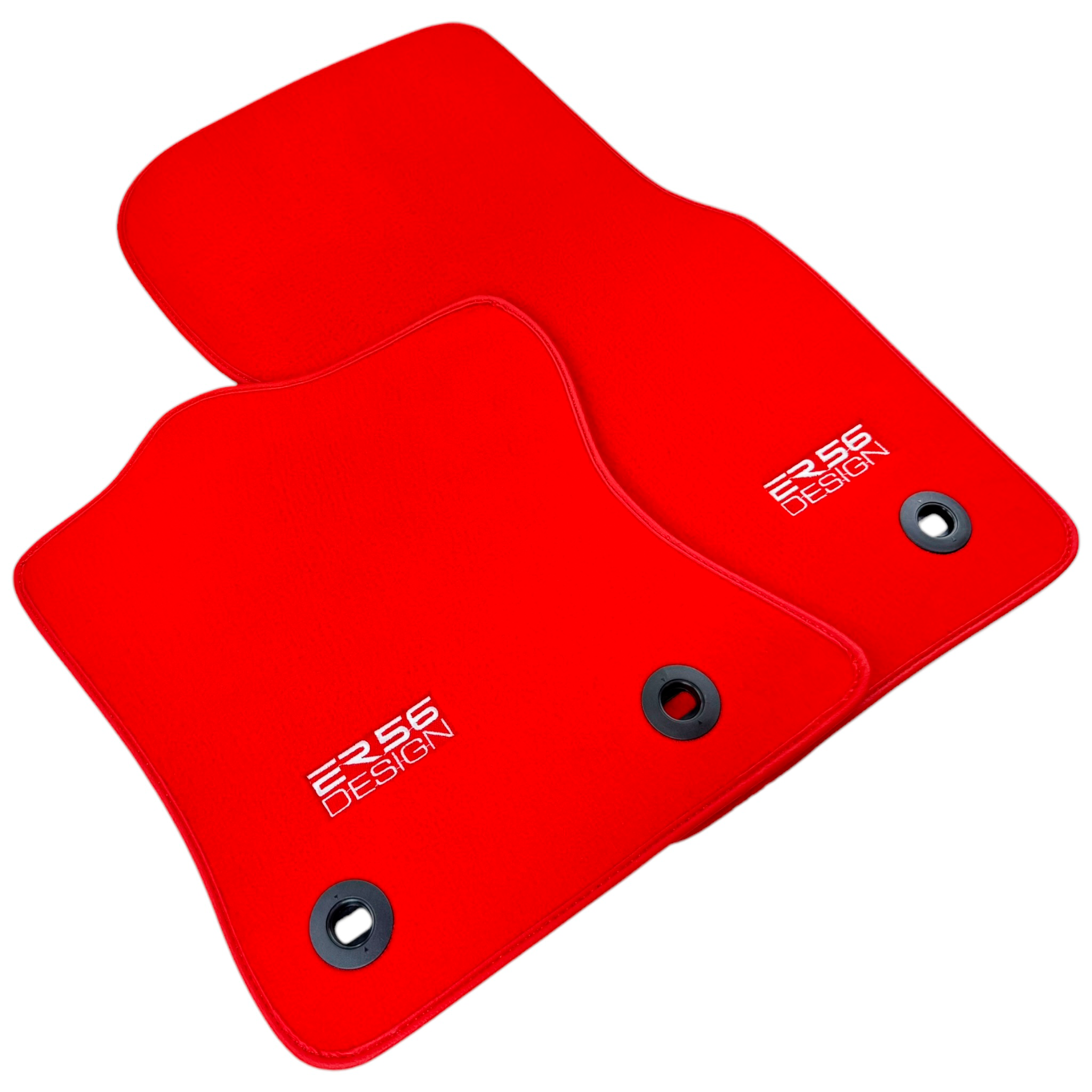 Red Floor Mats for Jaguar XJ (2003-2007) ER56 Design - AutoWin