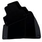 Black Floor Mats for Chevrolet Cruze (2009-2015) with Leather | AutoWin - AutoWin