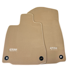 Beige Floor Mats for Lexus RC-F (2015-2024) by ER56 Design