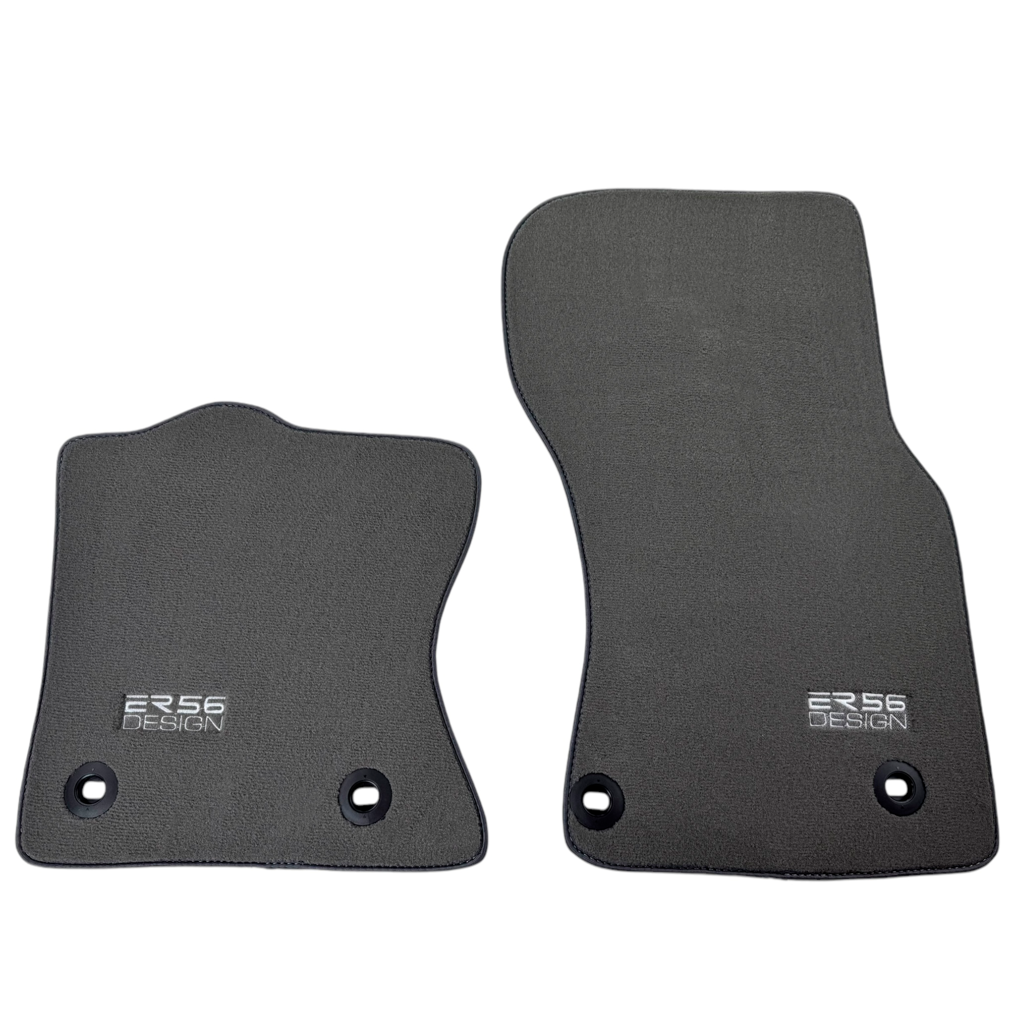 Gray Floor Mats for Jaguar F-Pace (2021-2024) Plug-in Hybrid by ER56 Design - AutoWin