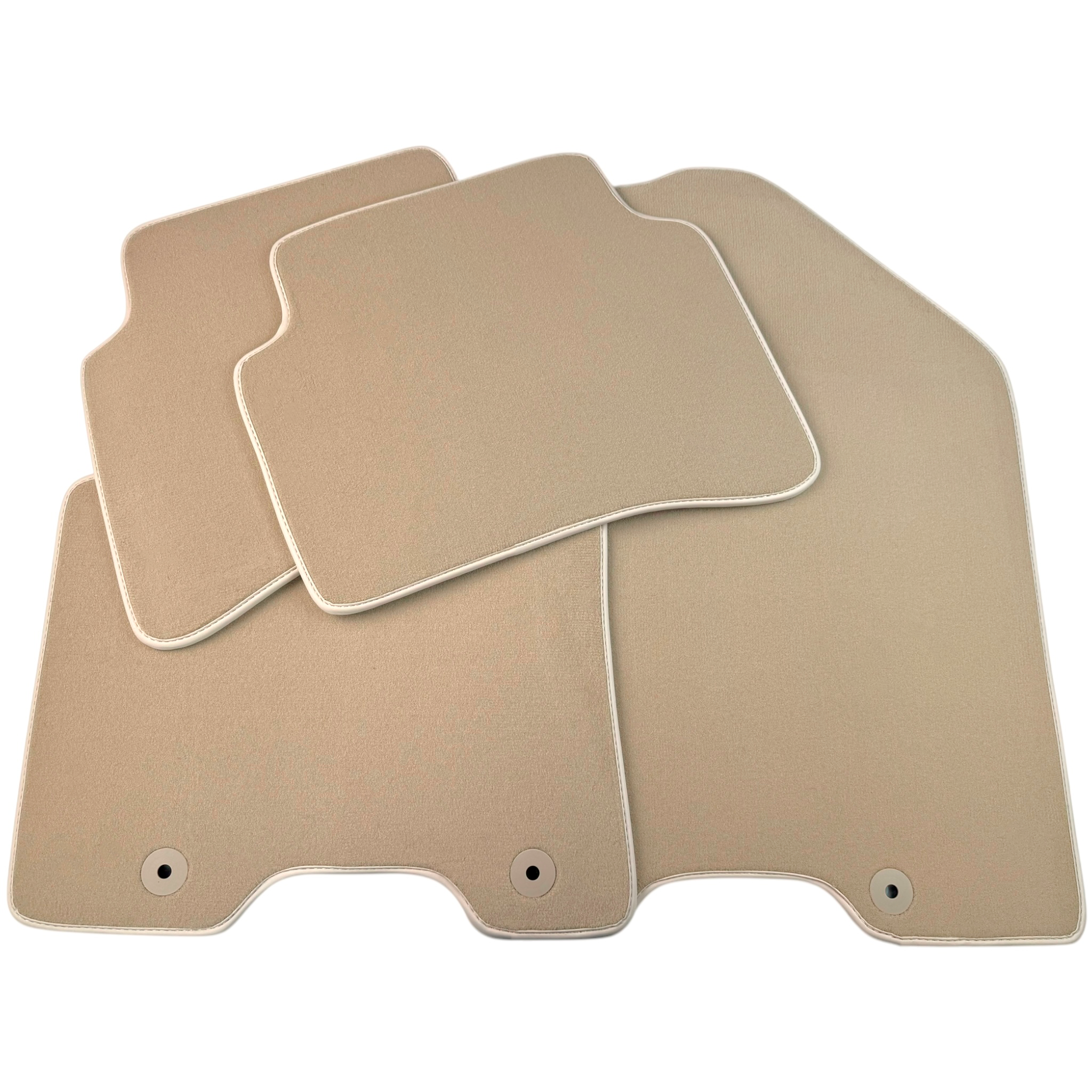 Beige Floor Mats for Kia Sportage QL (2015-2021) by AutoWin