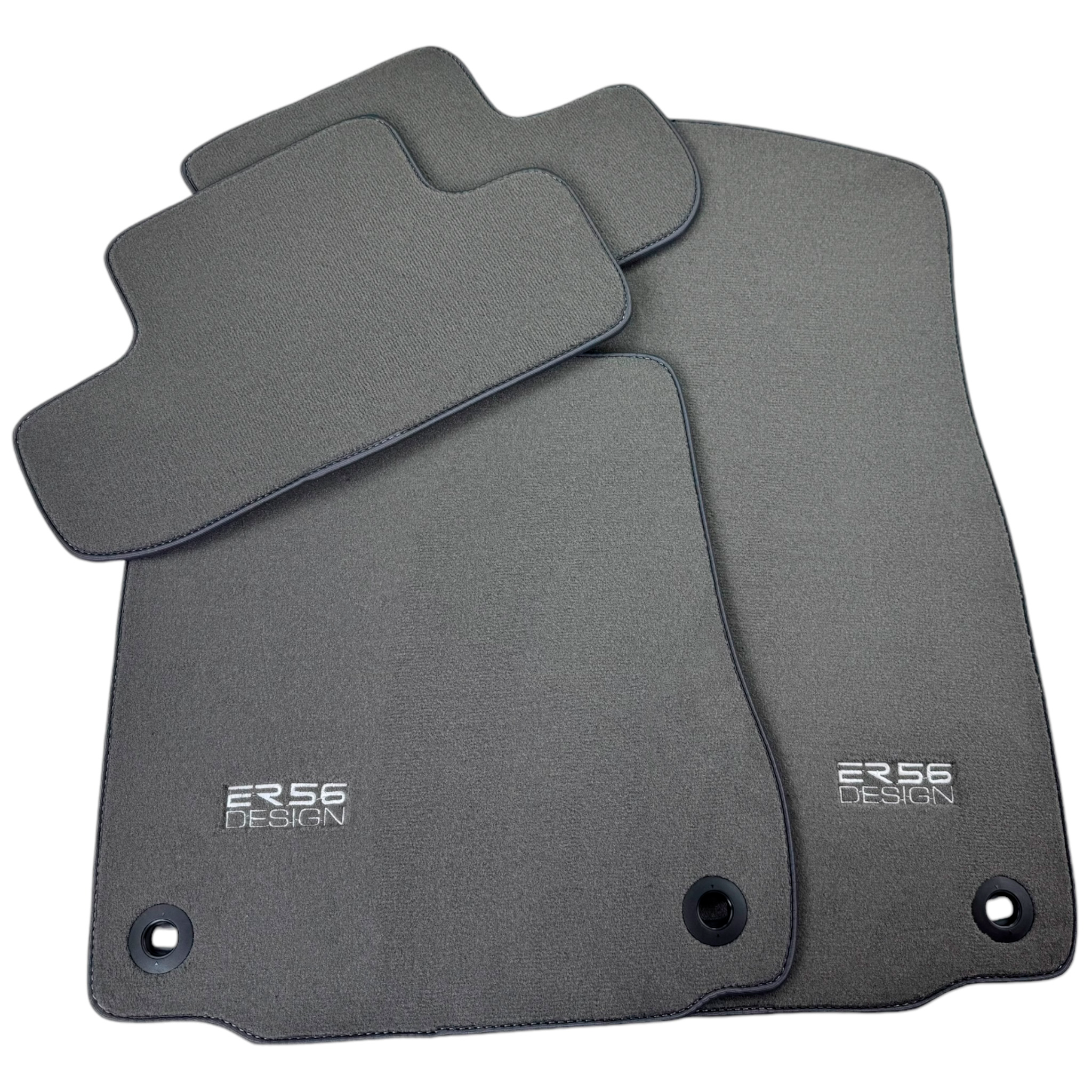 Gray Floor Mats for Lexus RC-F (2015-2024) ER56 Design - AutoWin