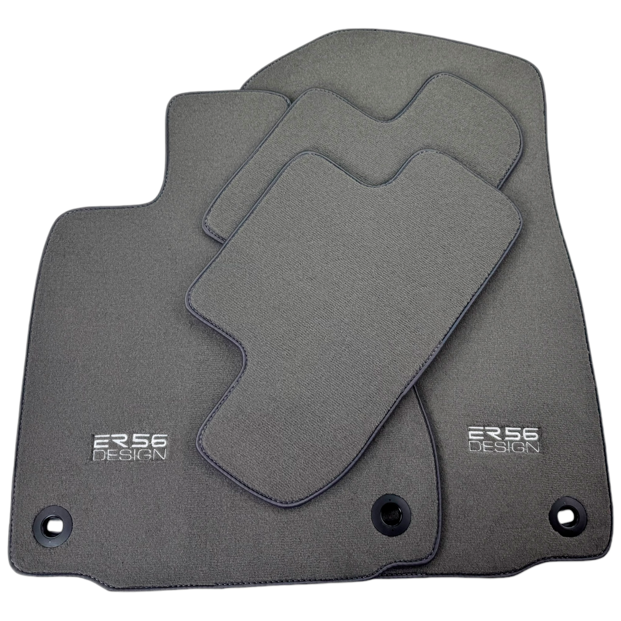 Gray Floor Mats for Lexus RC-F (2015-2024) ER56 Design - AutoWin