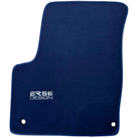 Dark Blue Floor Mats for Chevrolet TrailBlazer SS (2006) by ER56 Design