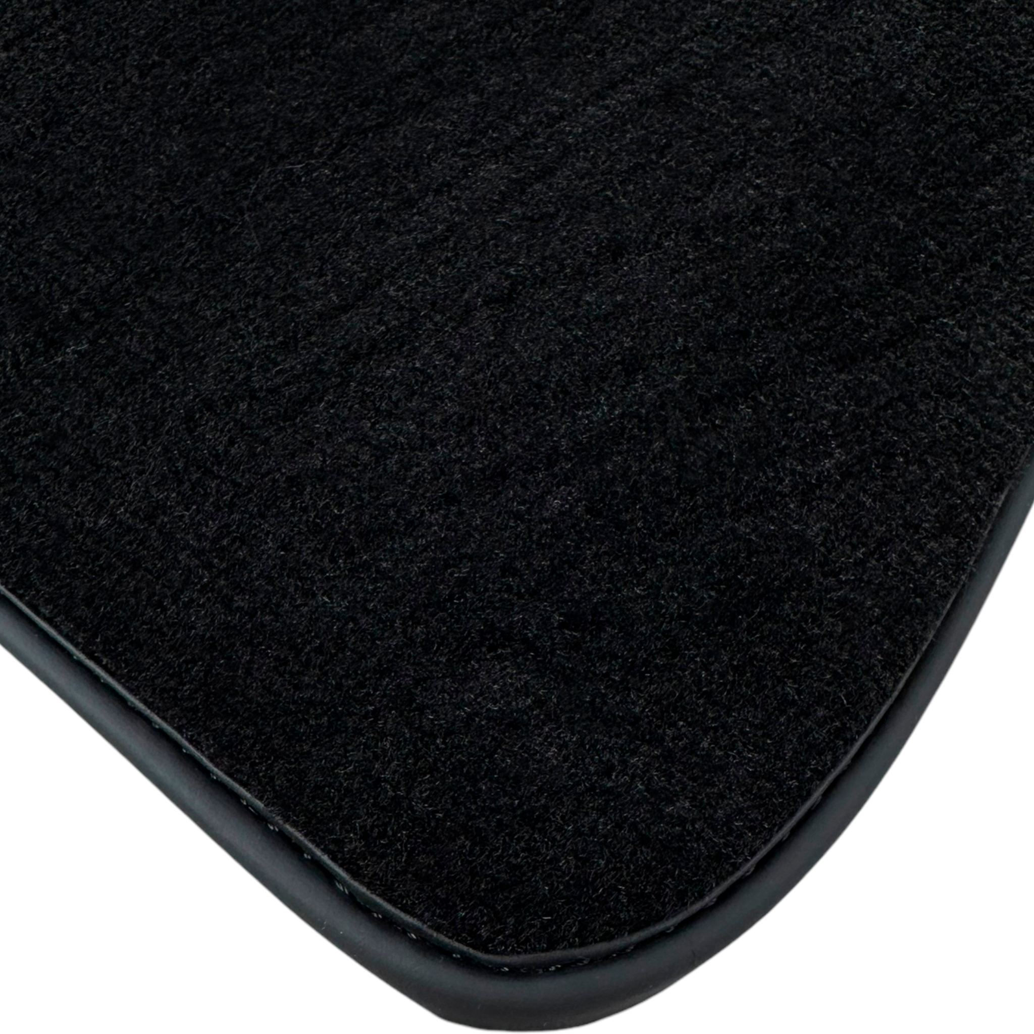 Black Floor Mats for Jaguar F-Pace (2021-2024) Plug-in Hybrid with Leather - AutoWin