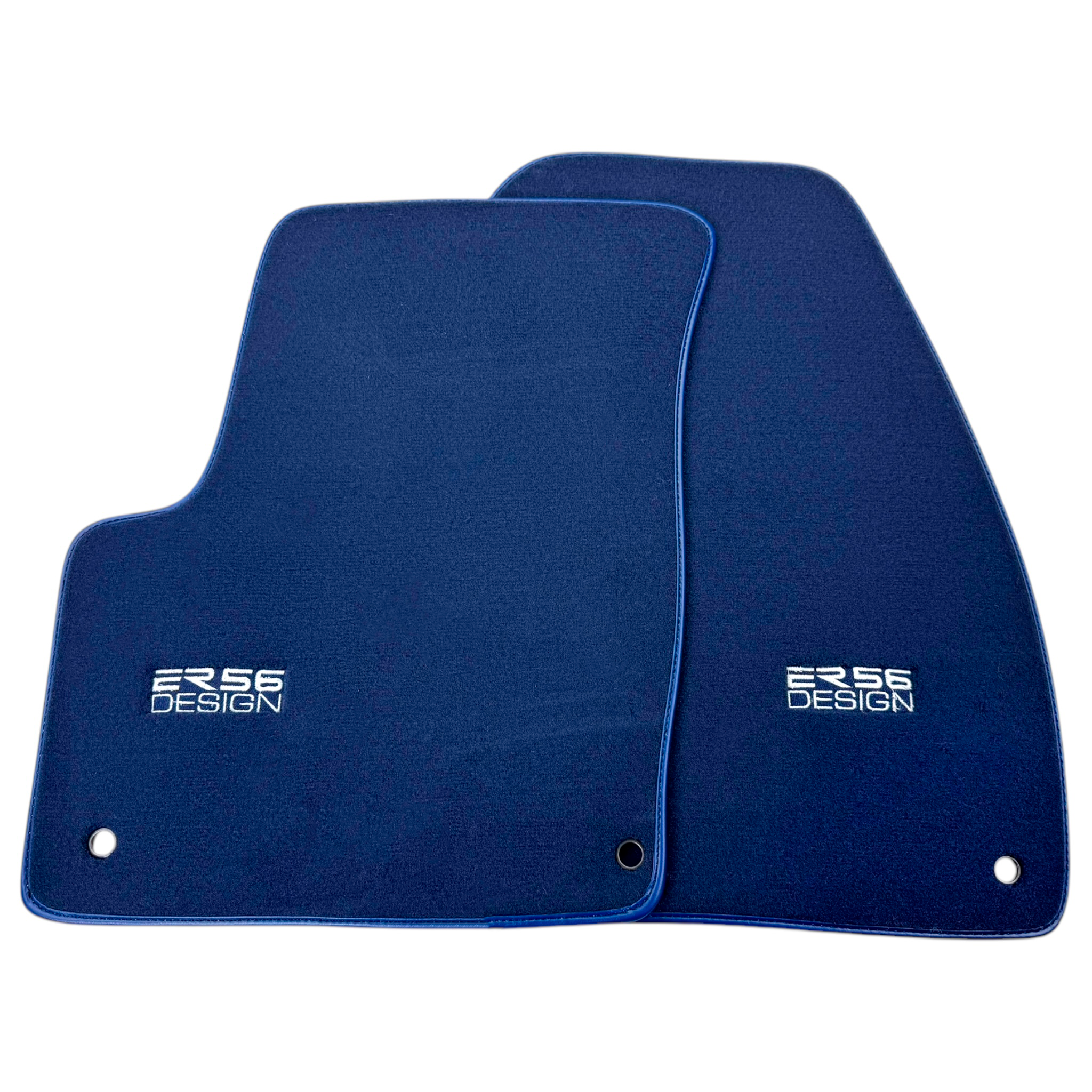 Dark Blue Floor Mats for Chevrolet Corvette C3 (1968-1982) by ER56 Design