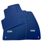 Dark Blue Floor Mats for Chevrolet TrailBlazer SS (2006) by ER56 Design