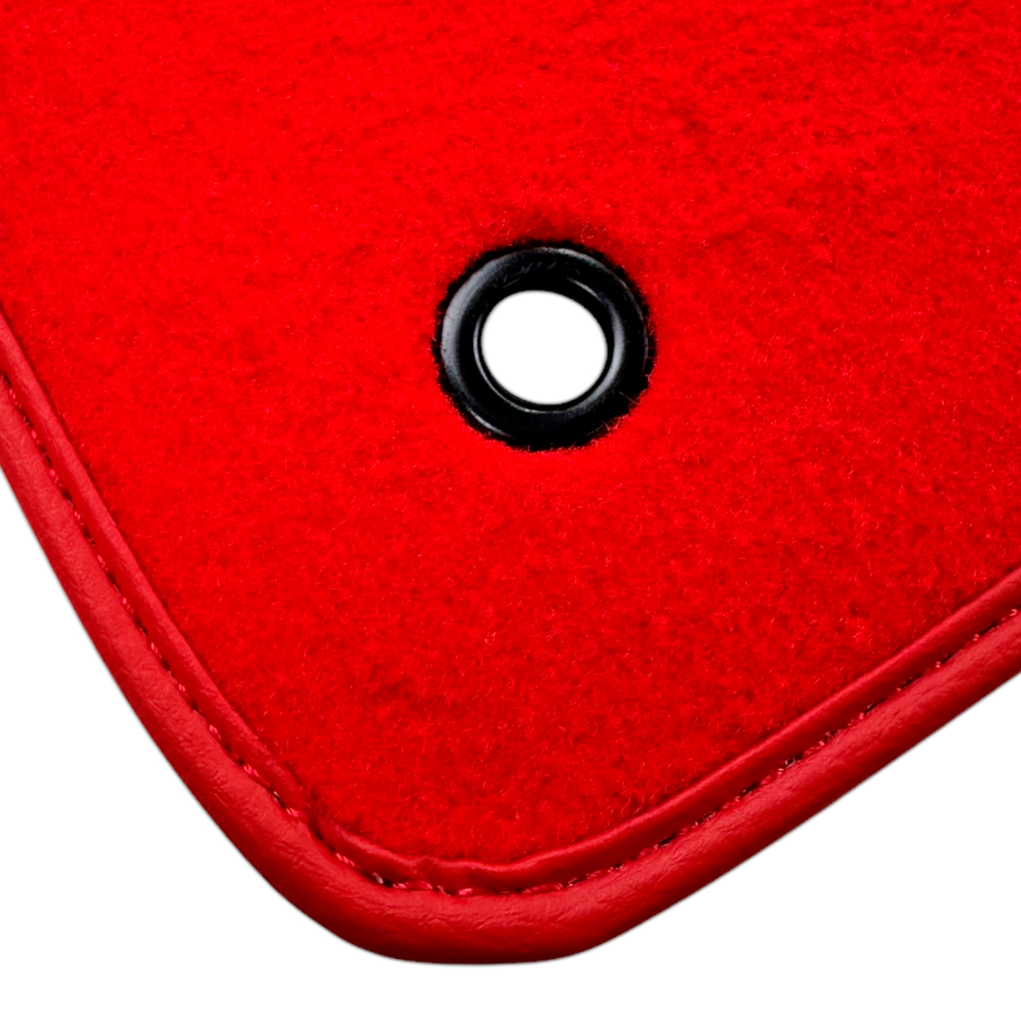 Red Floor Mats for Jeep Cherokee KK (2008-2013) by ER56 Design