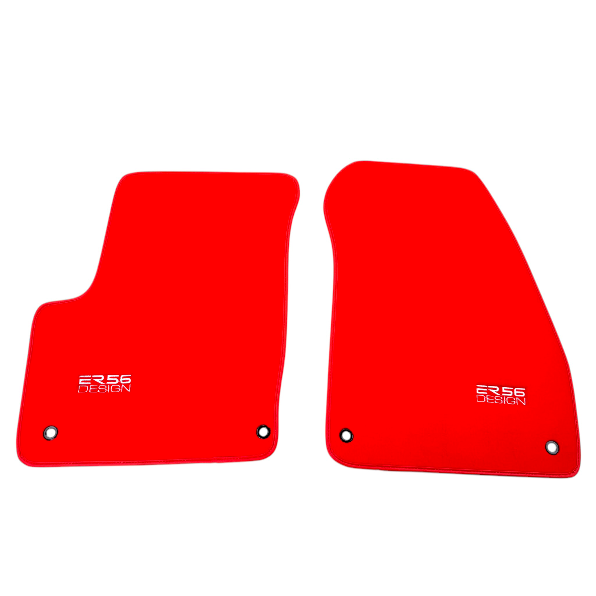 Red Floor Mats for Chevrolet Malibu Sedan (2016-2024) by ER56 Design - AutoWin